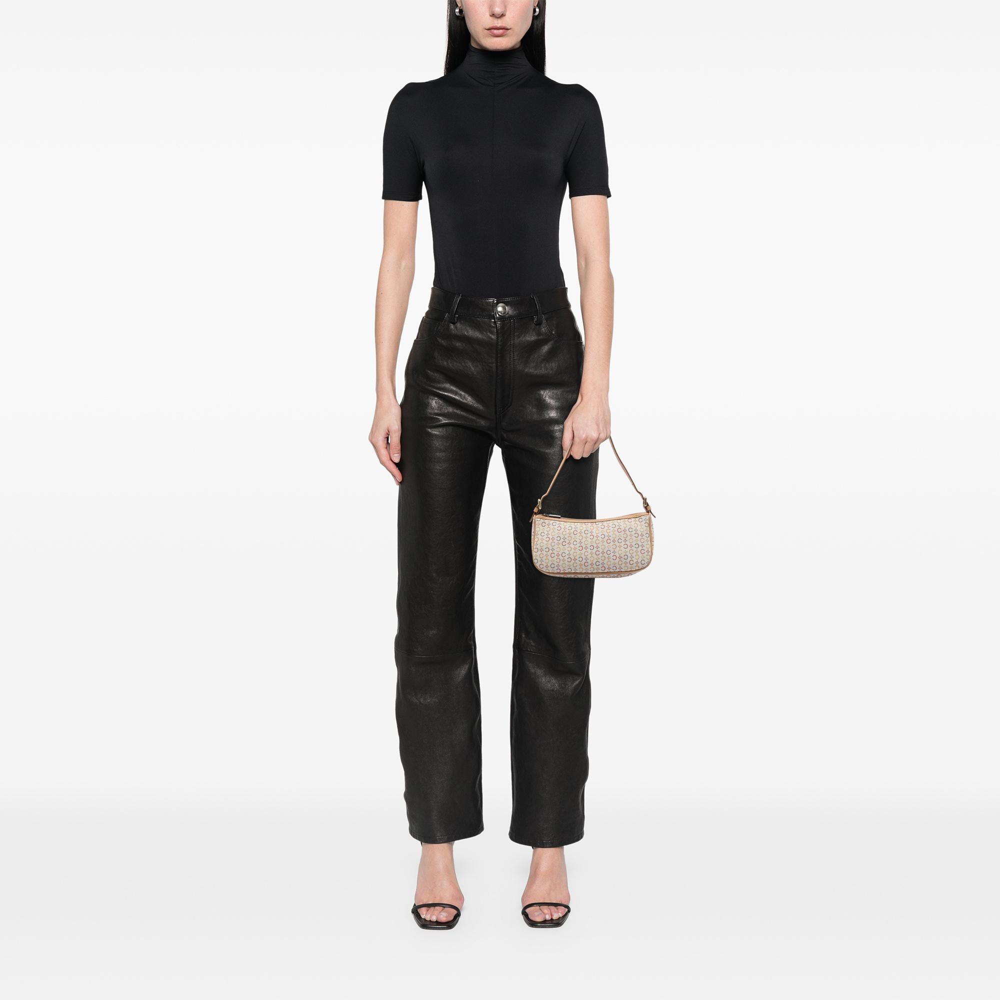 Celine C Macadam Canvas Shoulder Bag