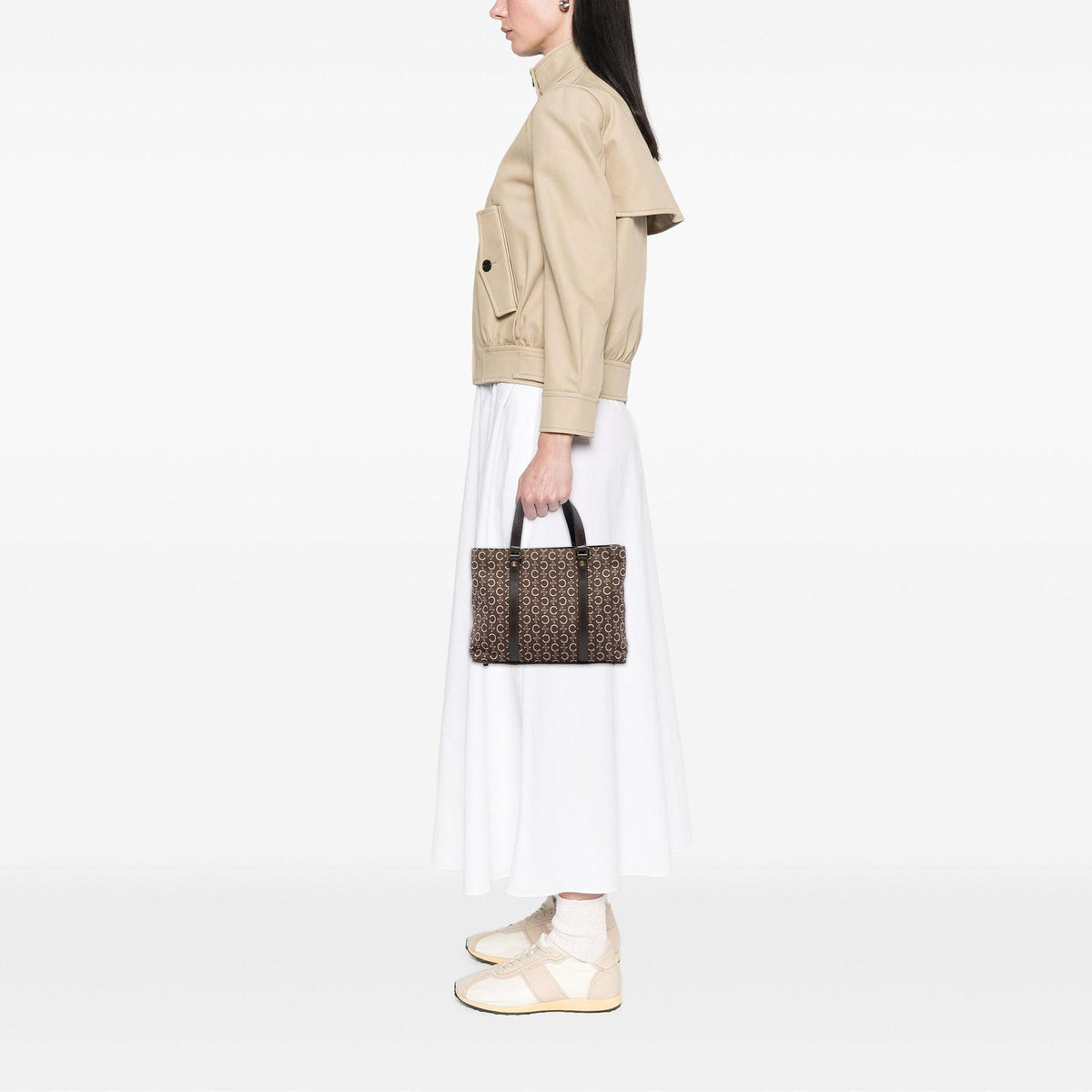 Celine C Macadam Canvas Tote