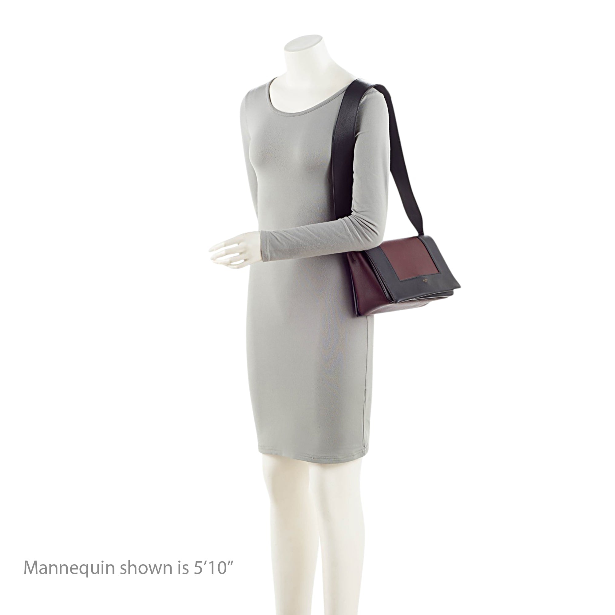 Celine Calfskin Frame Medium Shoulder Bag
