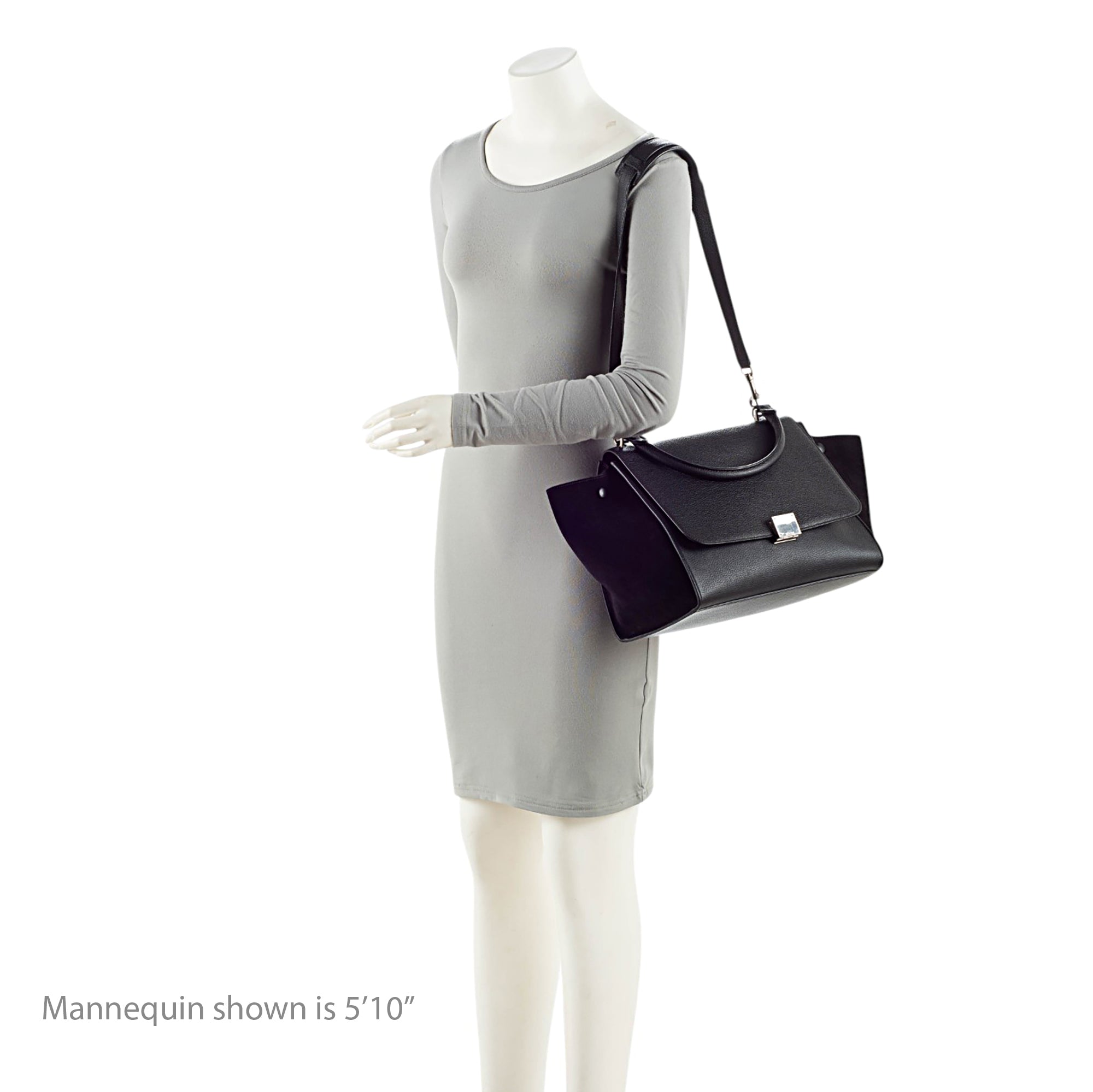 Celine Calfskin Medium Trapeze Bag