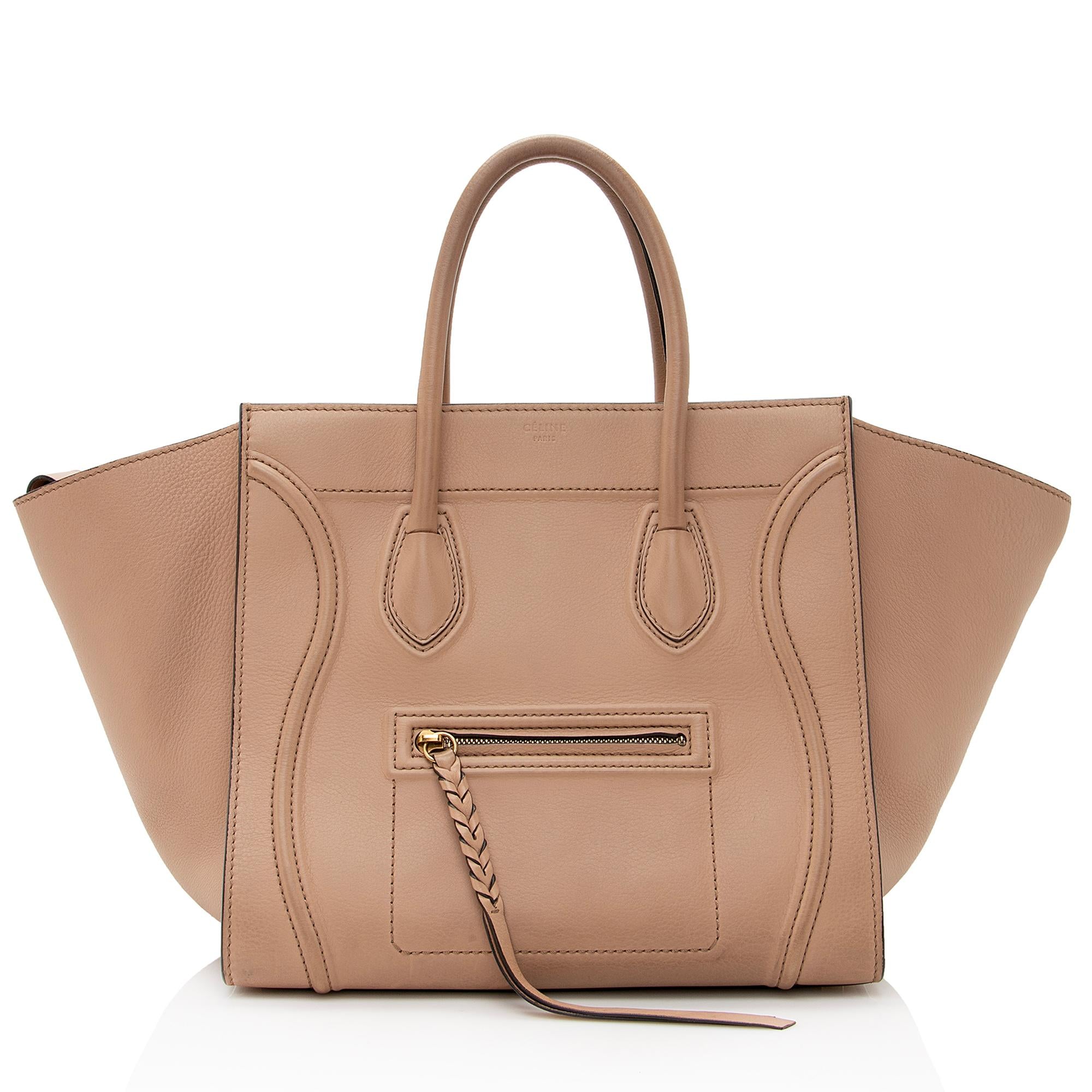 Celine Calfskin Phantom Luggage Tote (SHF-22243)