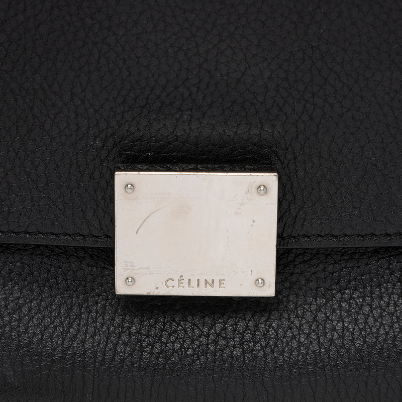 Celine Calfskin Small Trapeze Bag (SHF-16499)