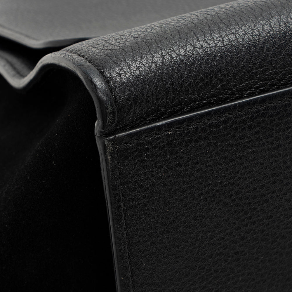 Celine Calfskin Small Trapeze Bag (SHF-16499)