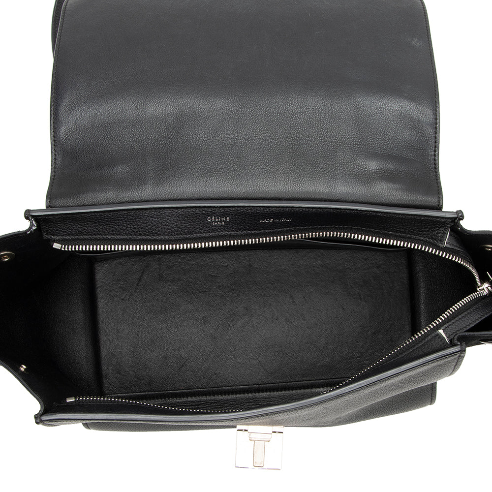 Celine Calfskin Small Trapeze Bag (SHF-16499)