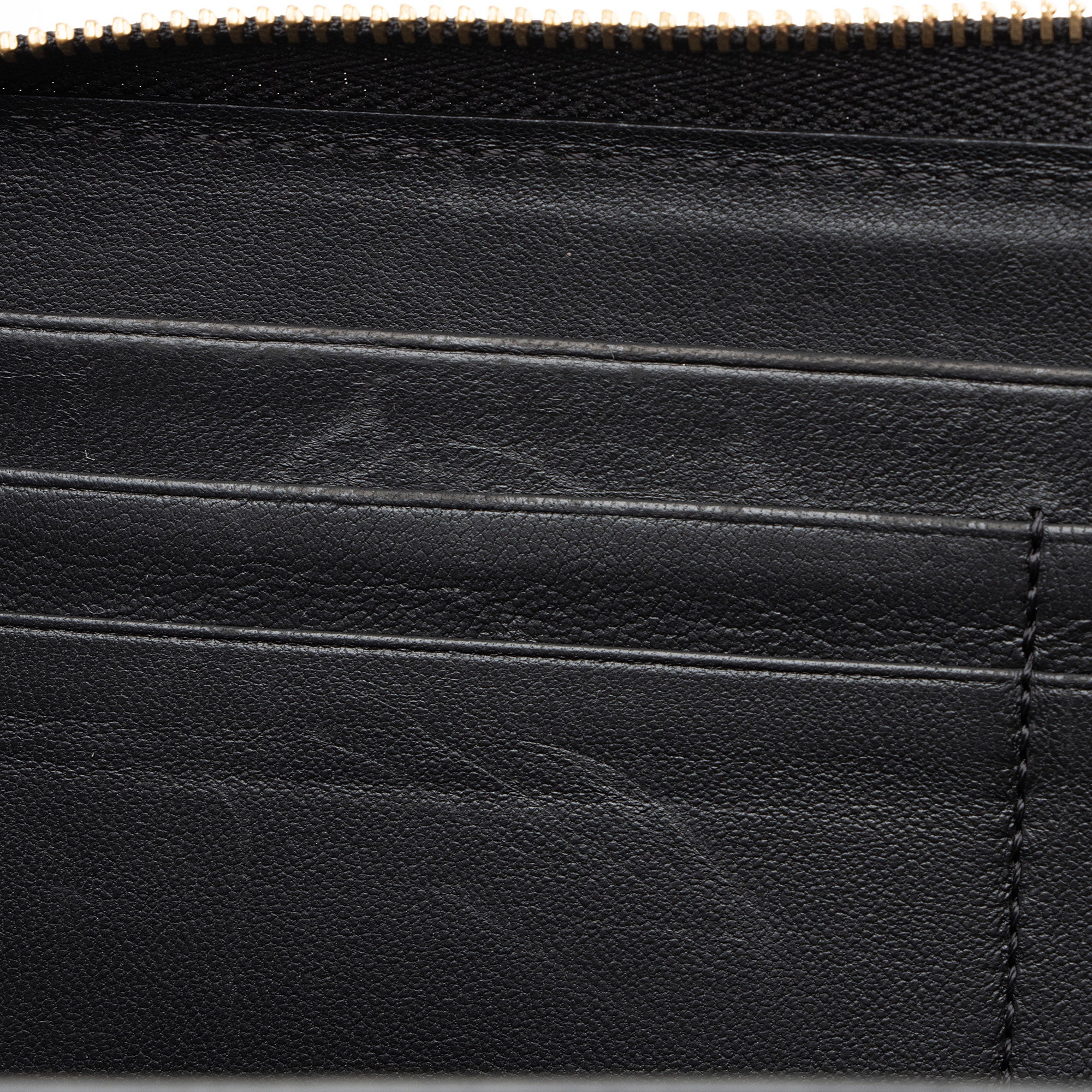 Celine Calfskin Zip Wallet