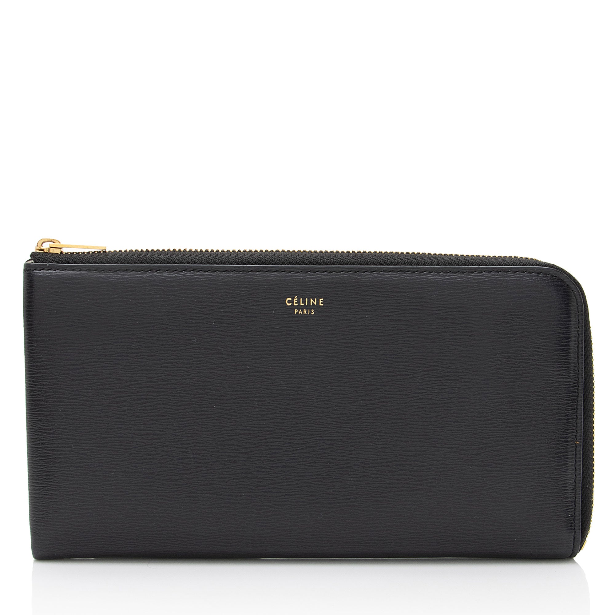 Celine Calfskin Zip Wallet