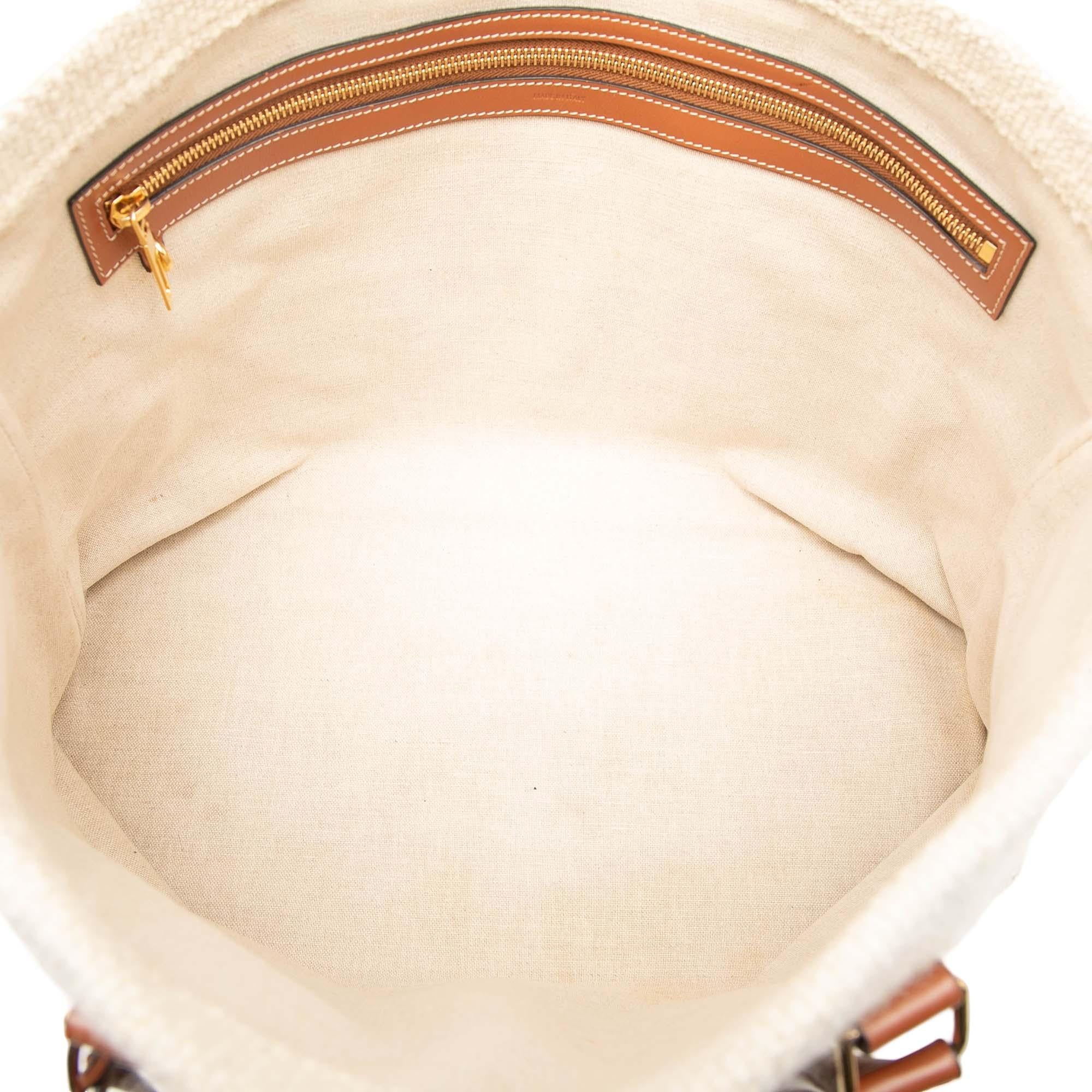 Celine Canvas Plein Soleil Horizontal Cabas Tote