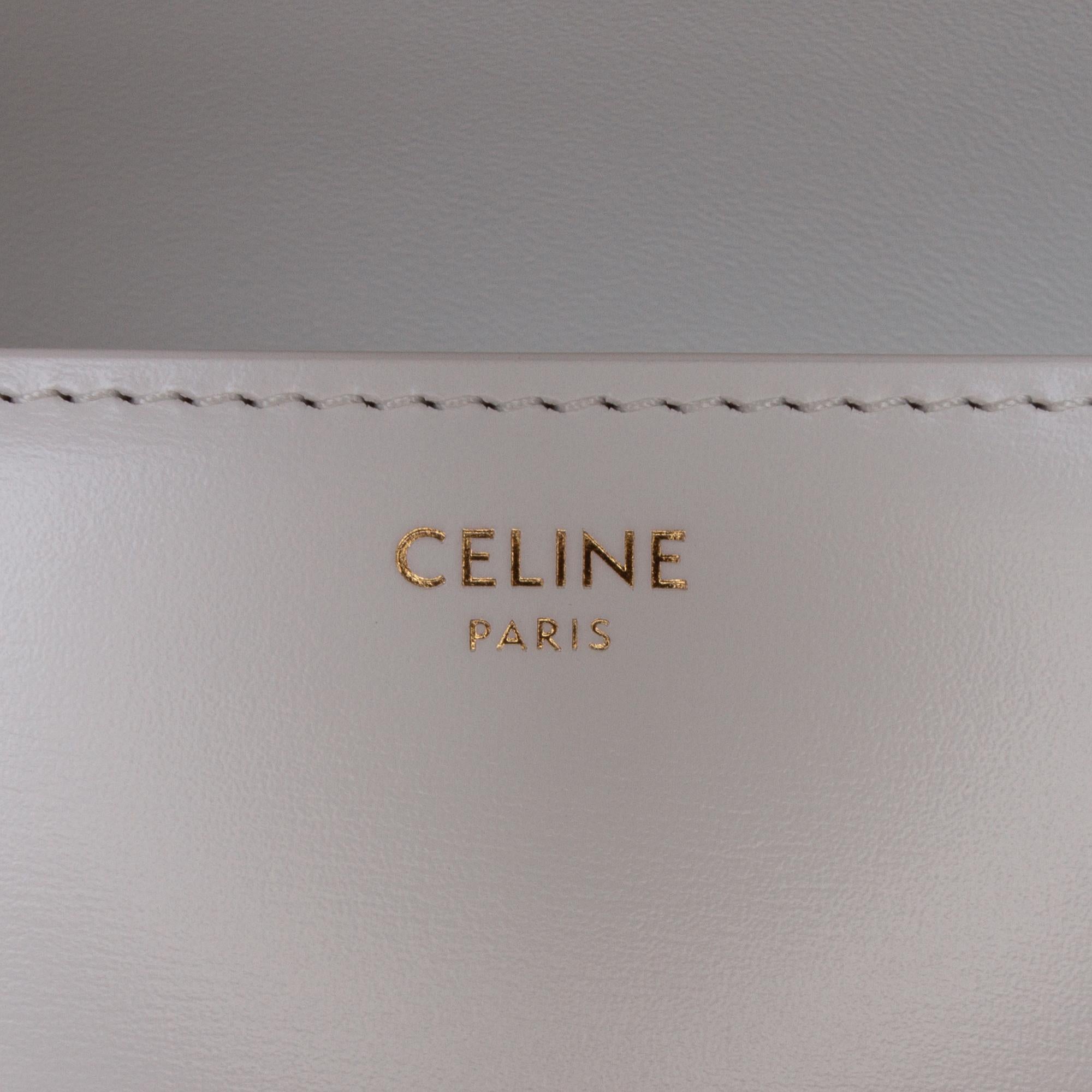 Celine Classique Shiny Calfskin Triomphe Crossbody