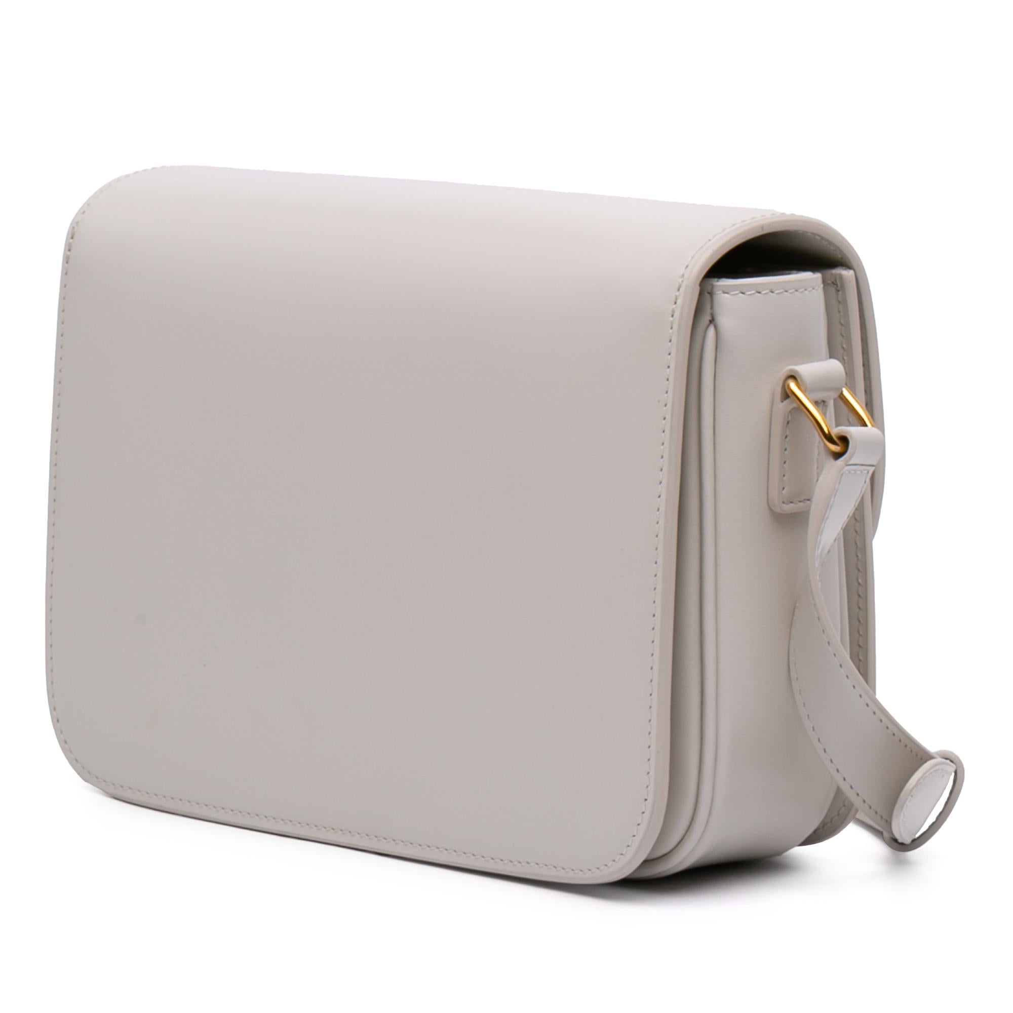 Celine Classique Shiny Calfskin Triomphe Crossbody