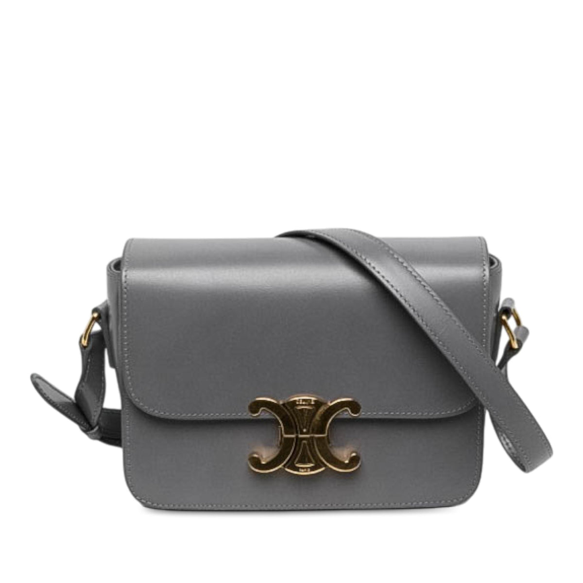 Celine Classique Shiny Calfskin Triomphe Crossbody