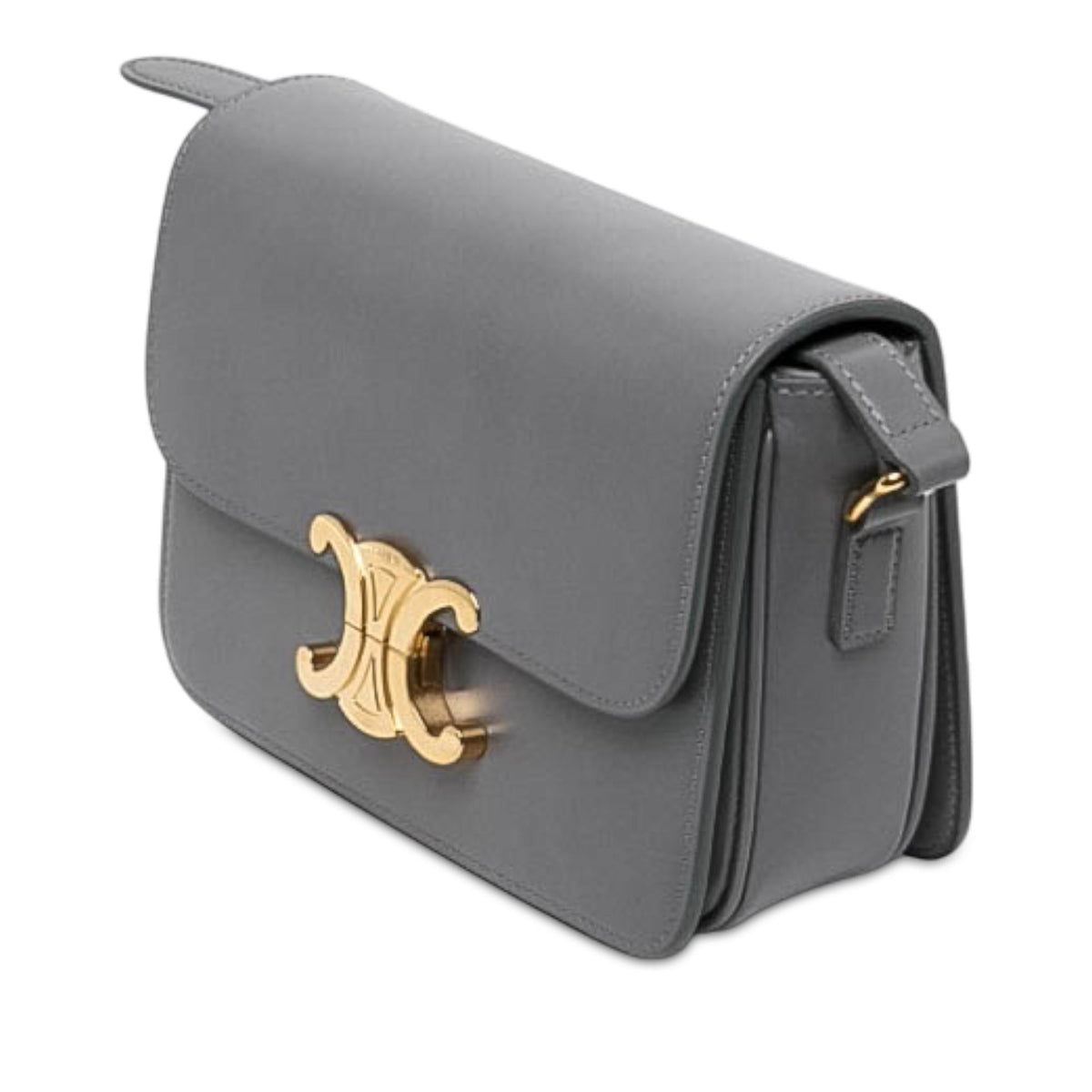 Celine Classique Shiny Calfskin Triomphe Crossbody