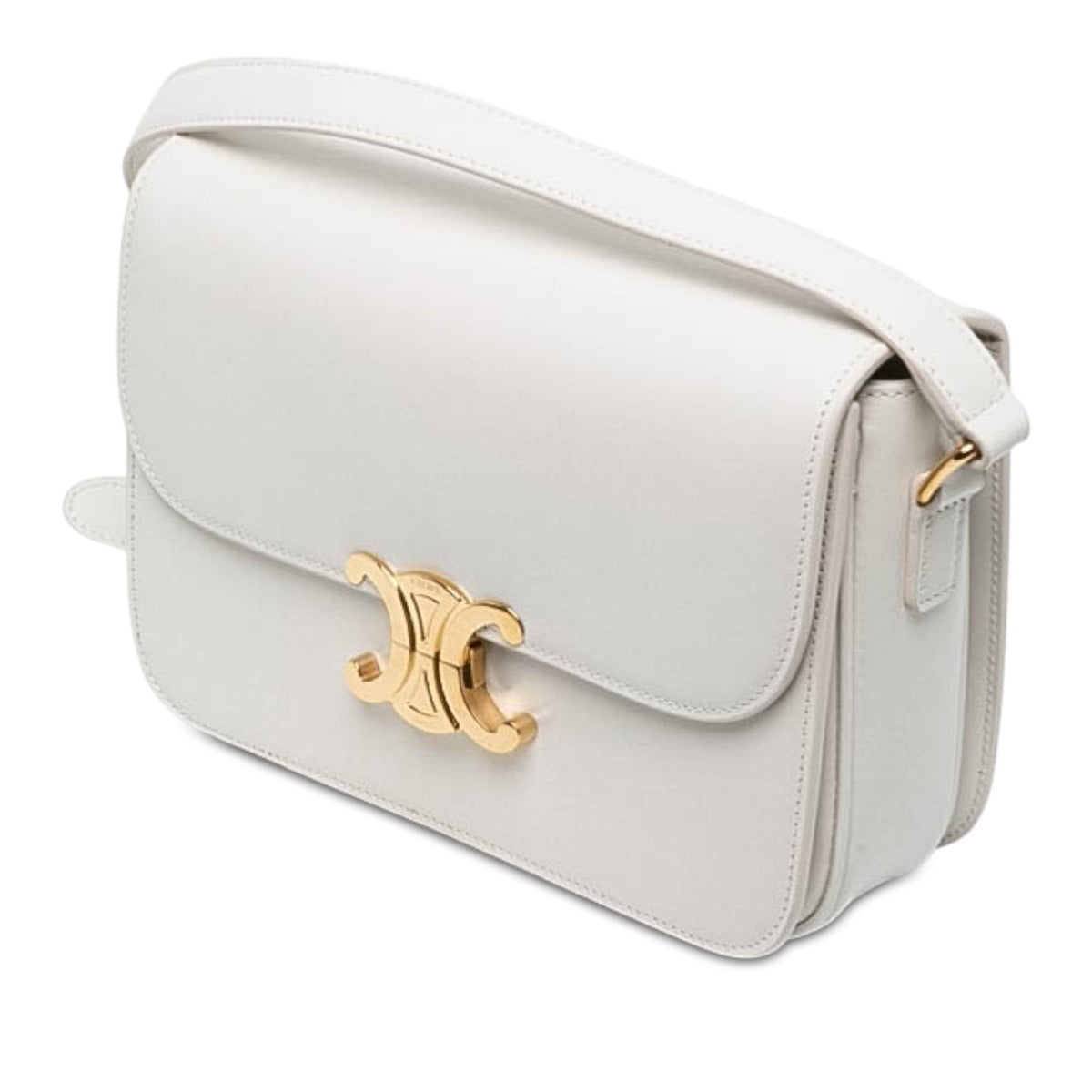 Celine Classique Shiny Calfskin Triomphe Crossbody