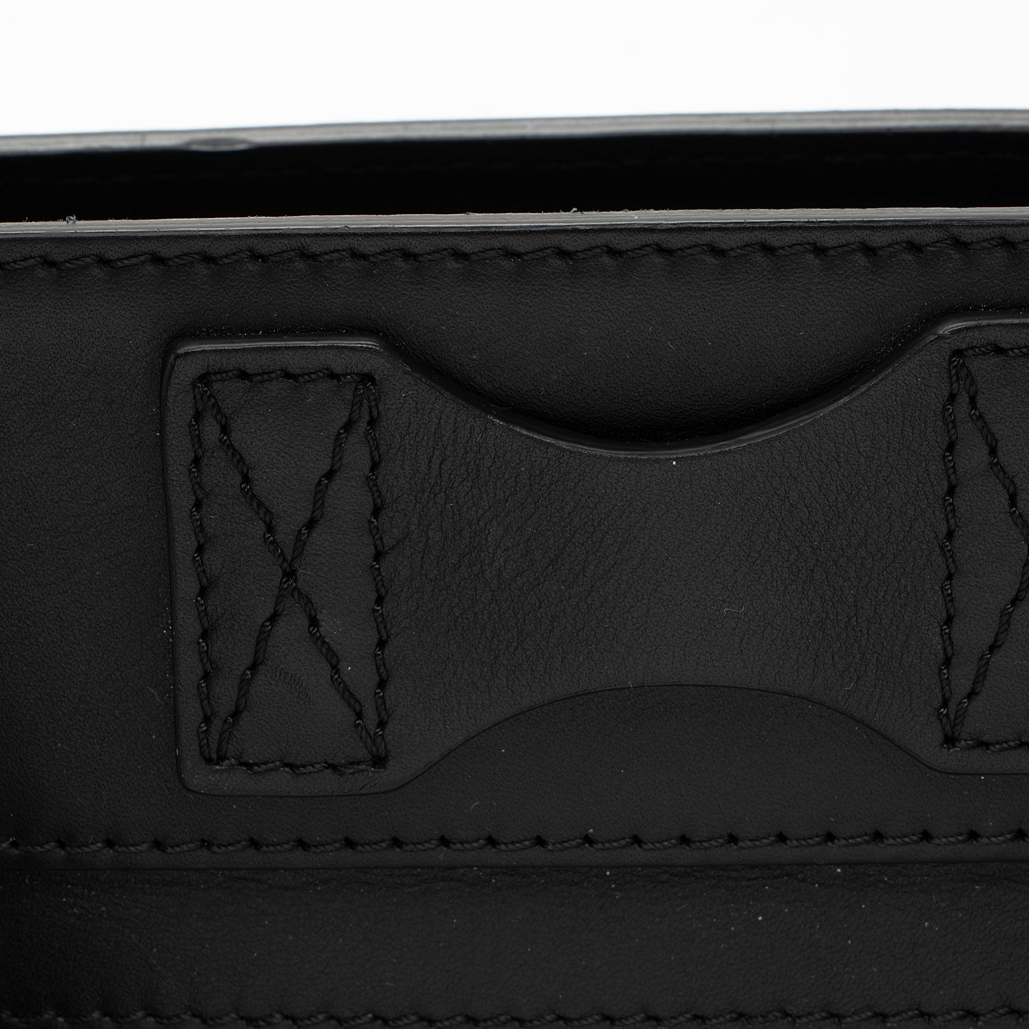 Celine Drummed Calfskin Mini Luggage Tote (SHF-emBVnY)