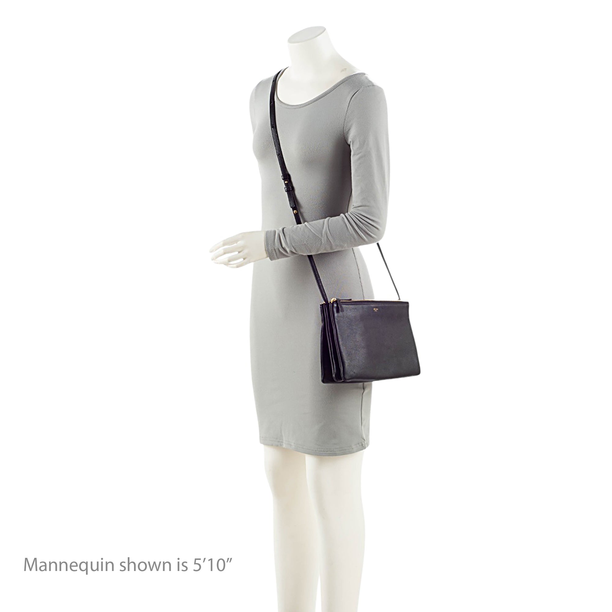 Celine Lambskin Trio Large Crossbody