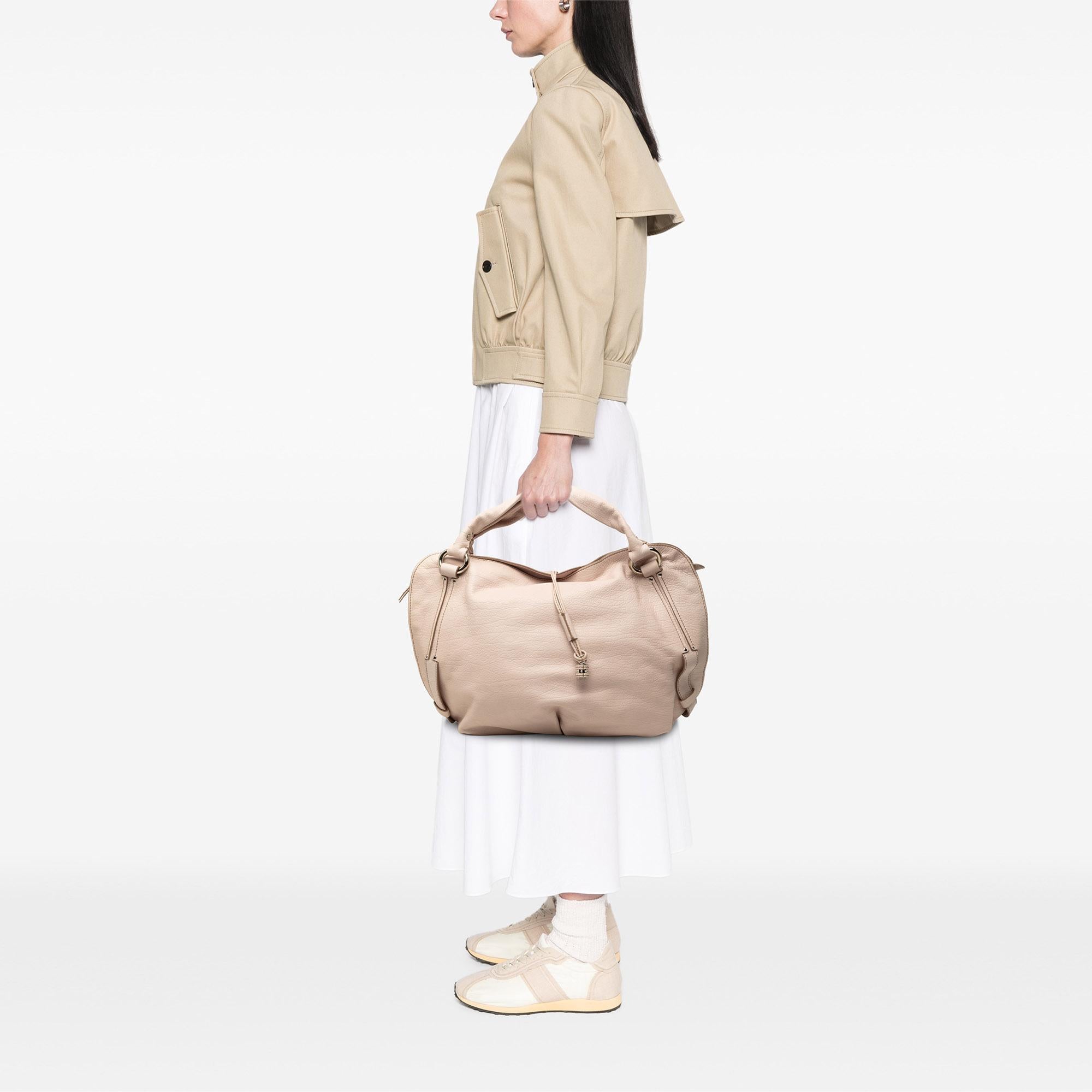 Celine Large Calfskin Bittersweet Hobo