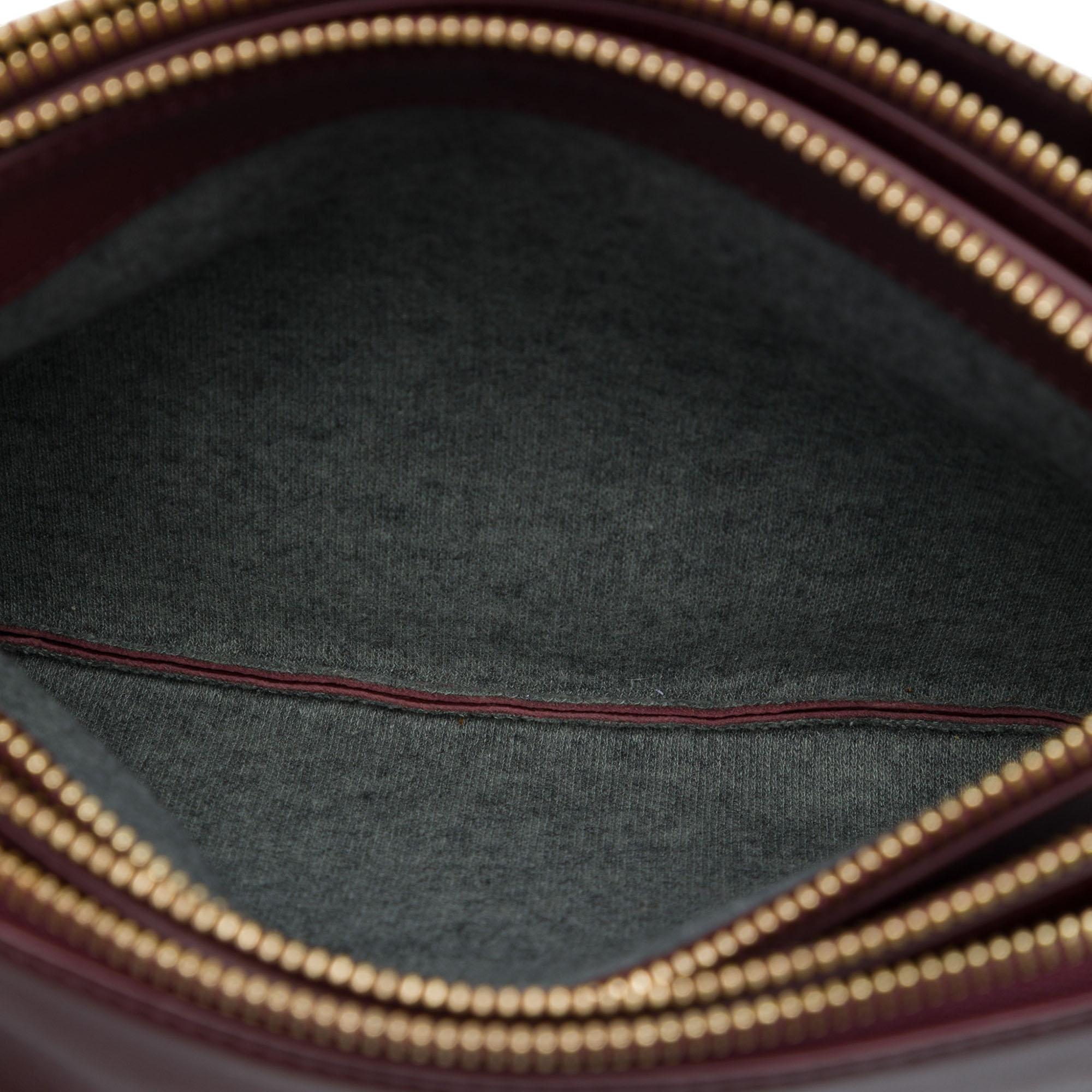Celine Large Lambskin Trio Crossbody