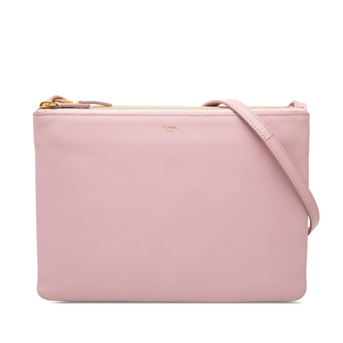 Celine Large Lambskin Trio Crossbody