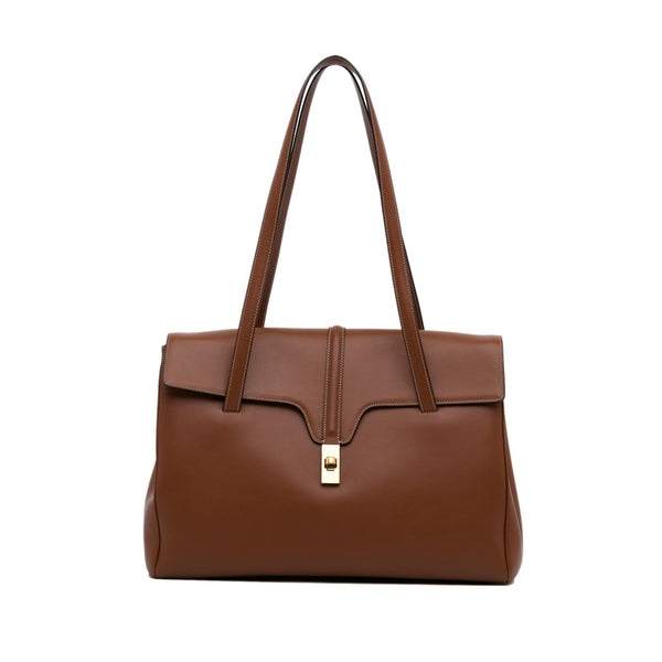Celine Large Soft 16 Leather Shoulder Bag (SHG-hfyhJ2)