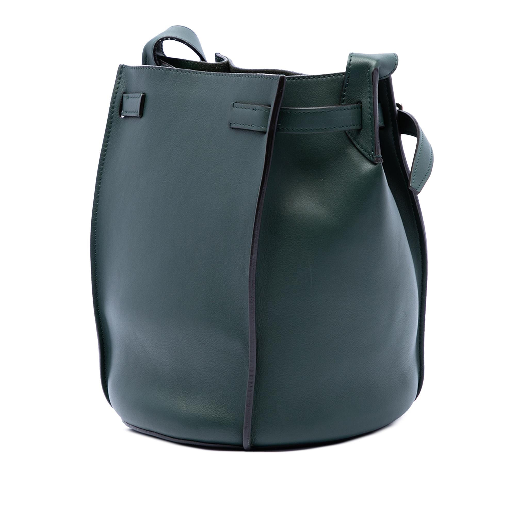 Celine Leather Big Bag Bucket Crossbody
