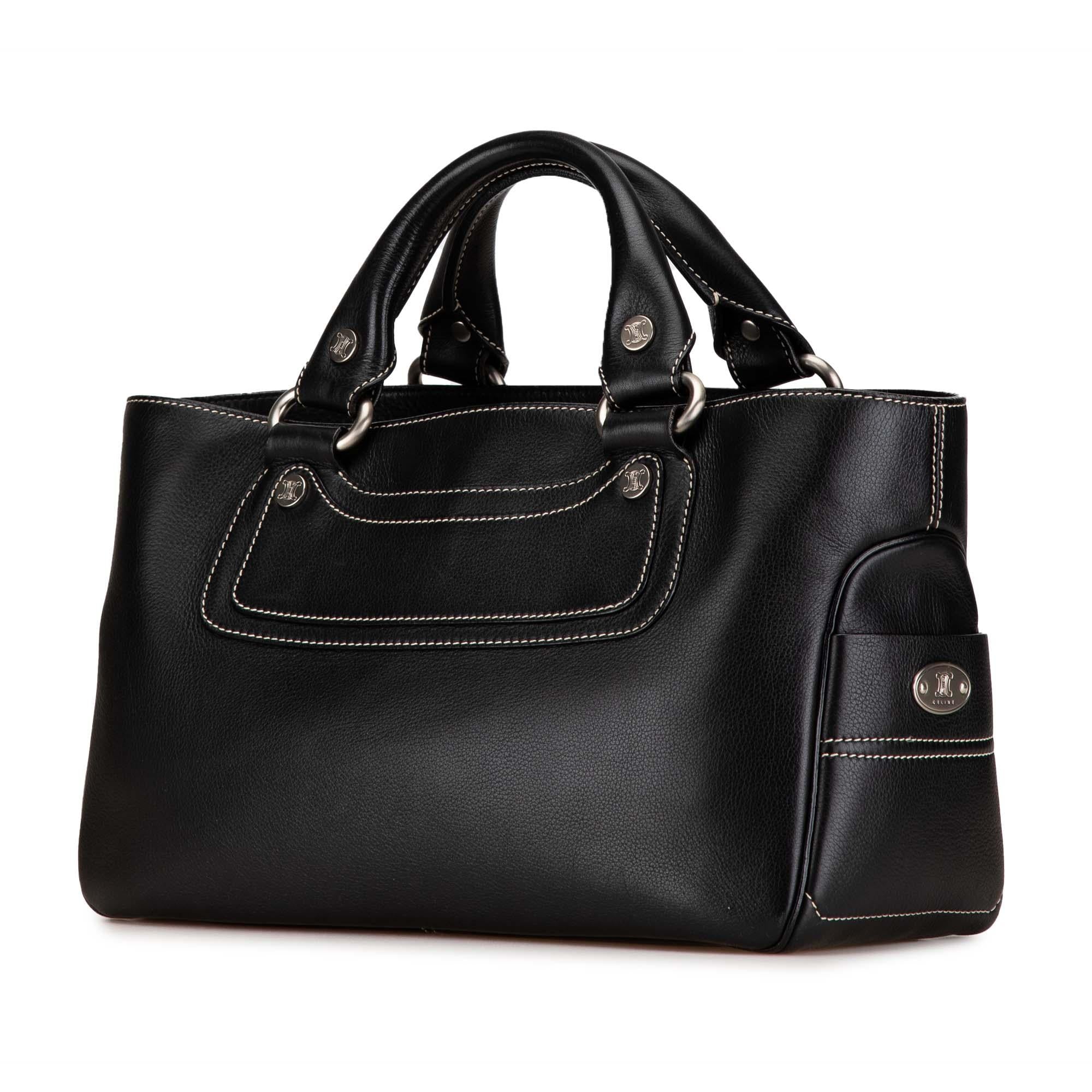 Celine Leather Boogie Handbag (SHG-kAmFNS)
