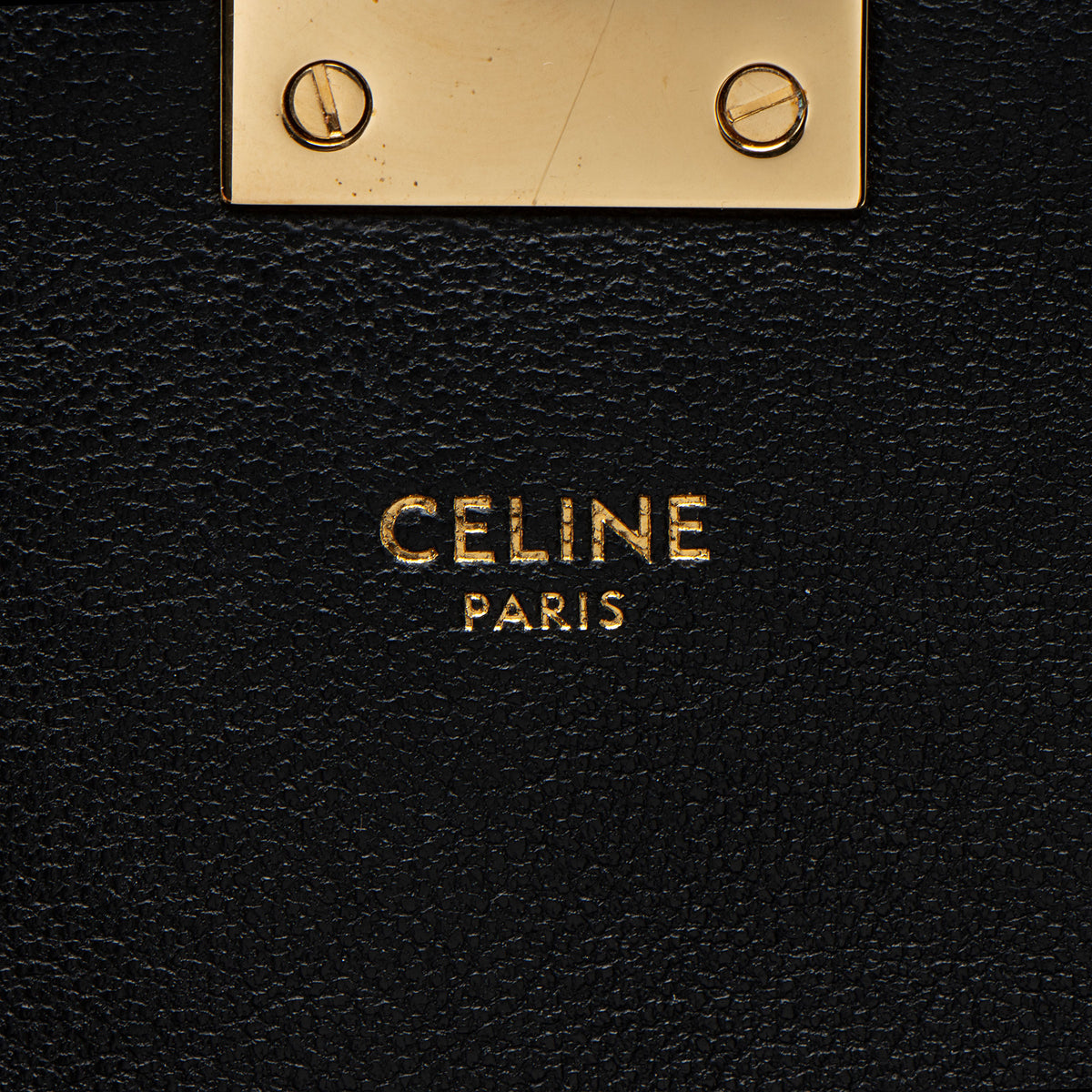 Celine Leather C Medium Shoulder Bag