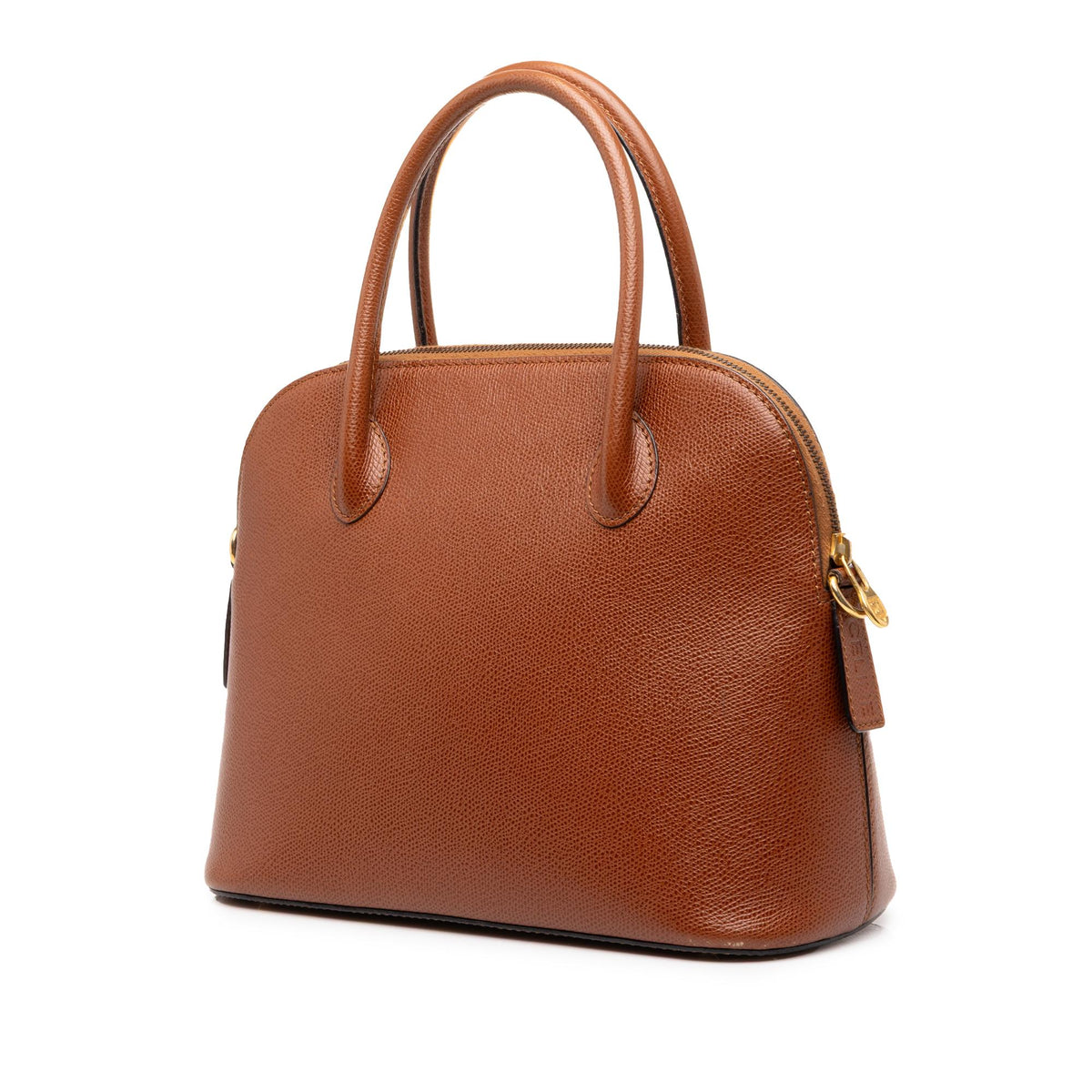 Celine Leather Dome Satchel