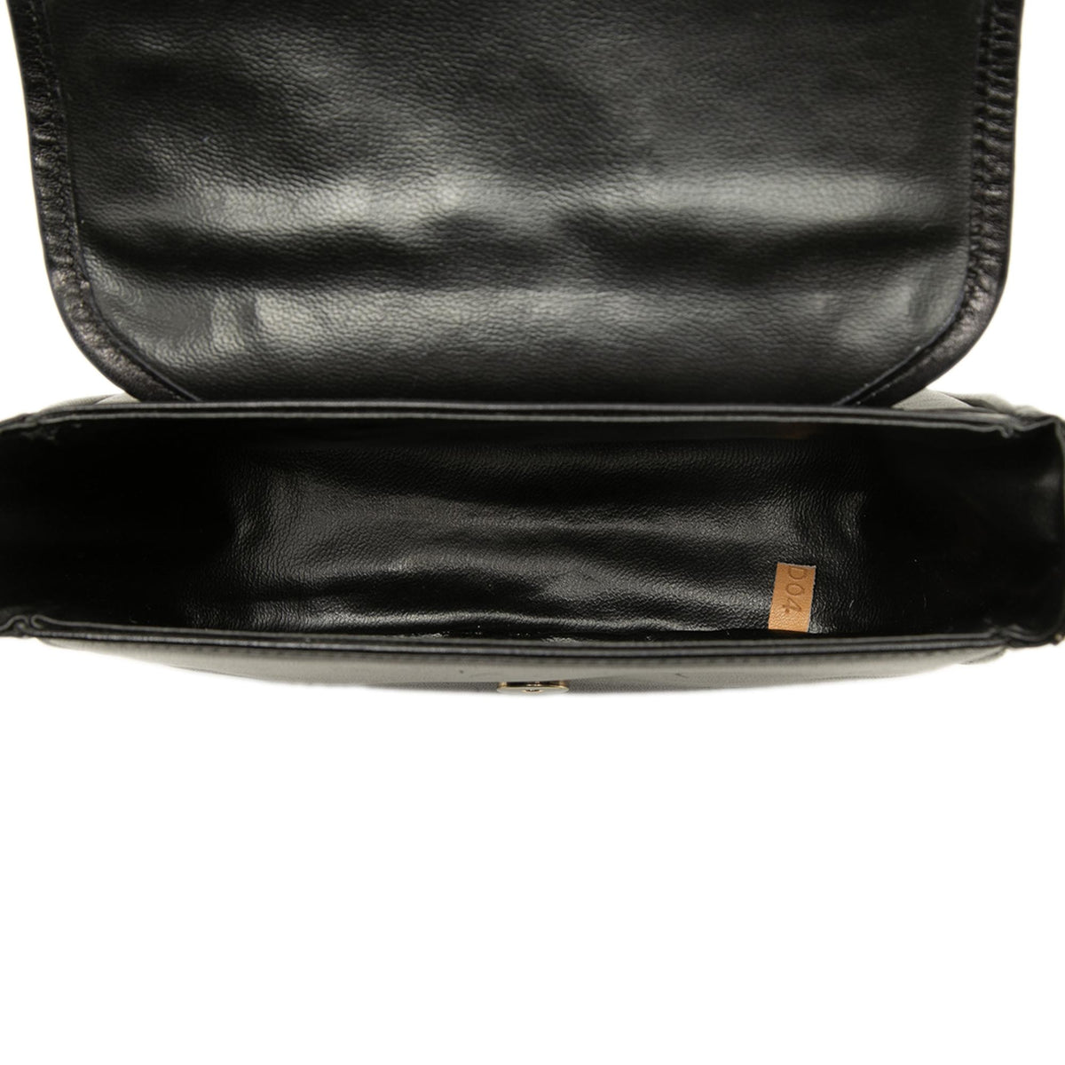 Celine Leather Macadam Flap Crossbody