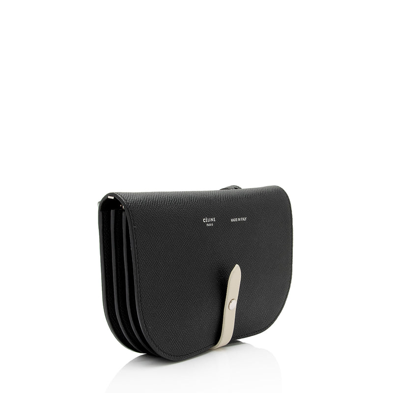 Celine Leather Strap Clutch Crossbody Bag (SHF-00pqJC) – LuxeDH