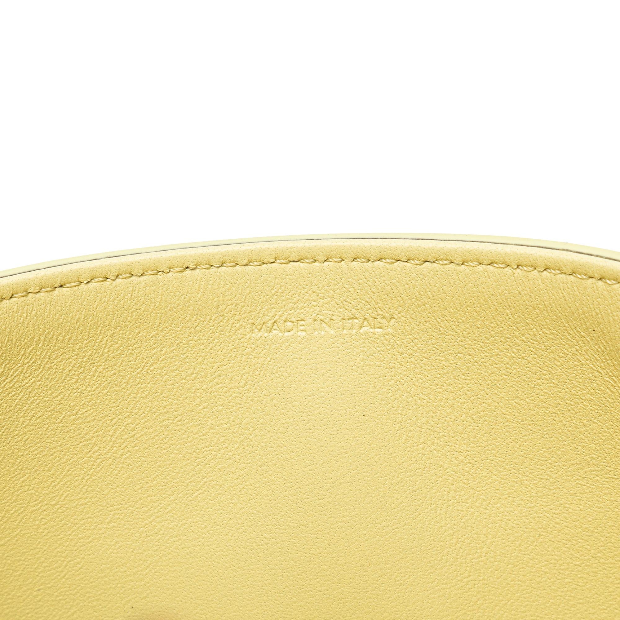 Celine Leather Triomphe Claude Shoulder Bag