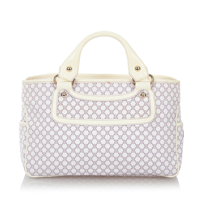 Celine Macadam Boogie Canvas Handbag (SHG-37784)