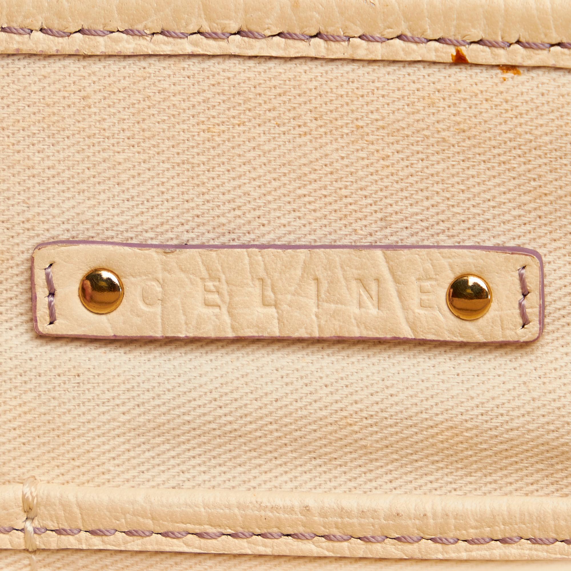 Celine Macadam Boogie Canvas Handbag (SHG-37784)