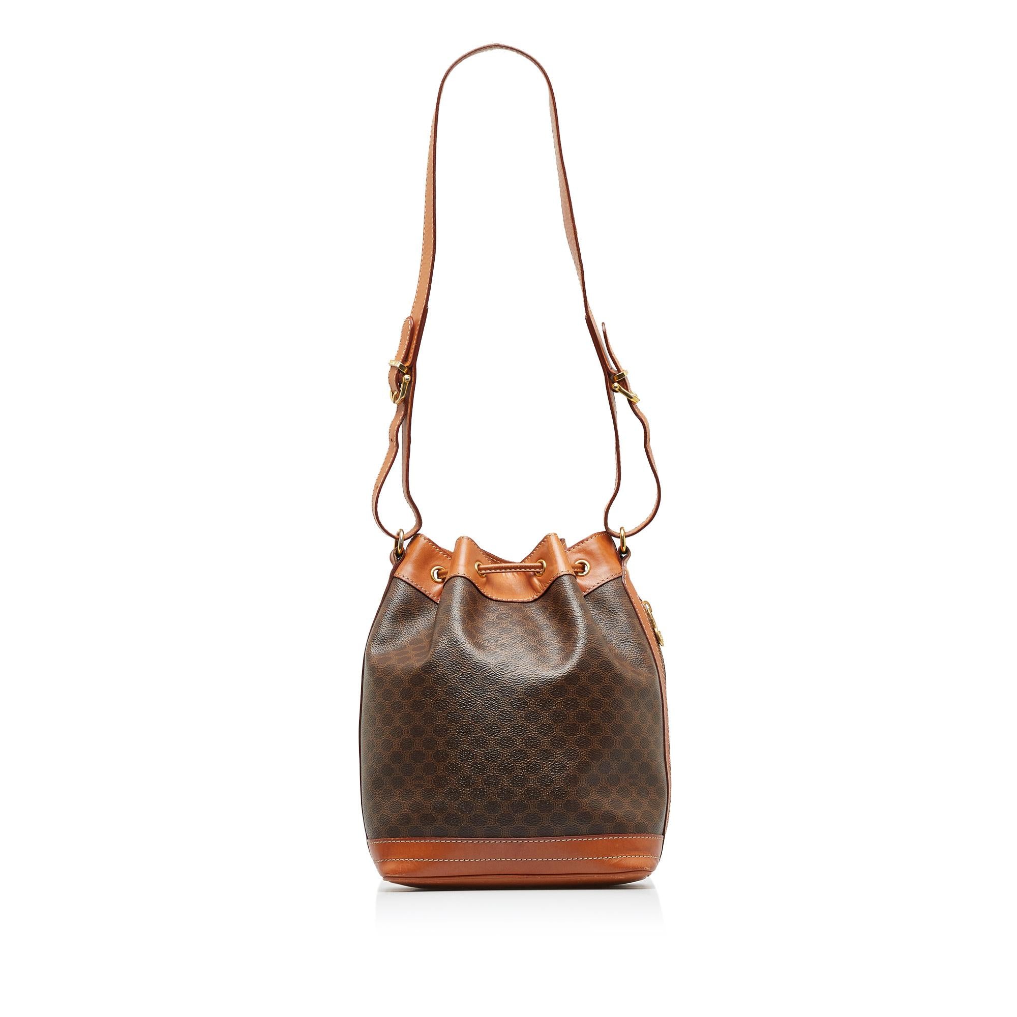 Celine Macadam Bucket Bag SHG Kq54Bp