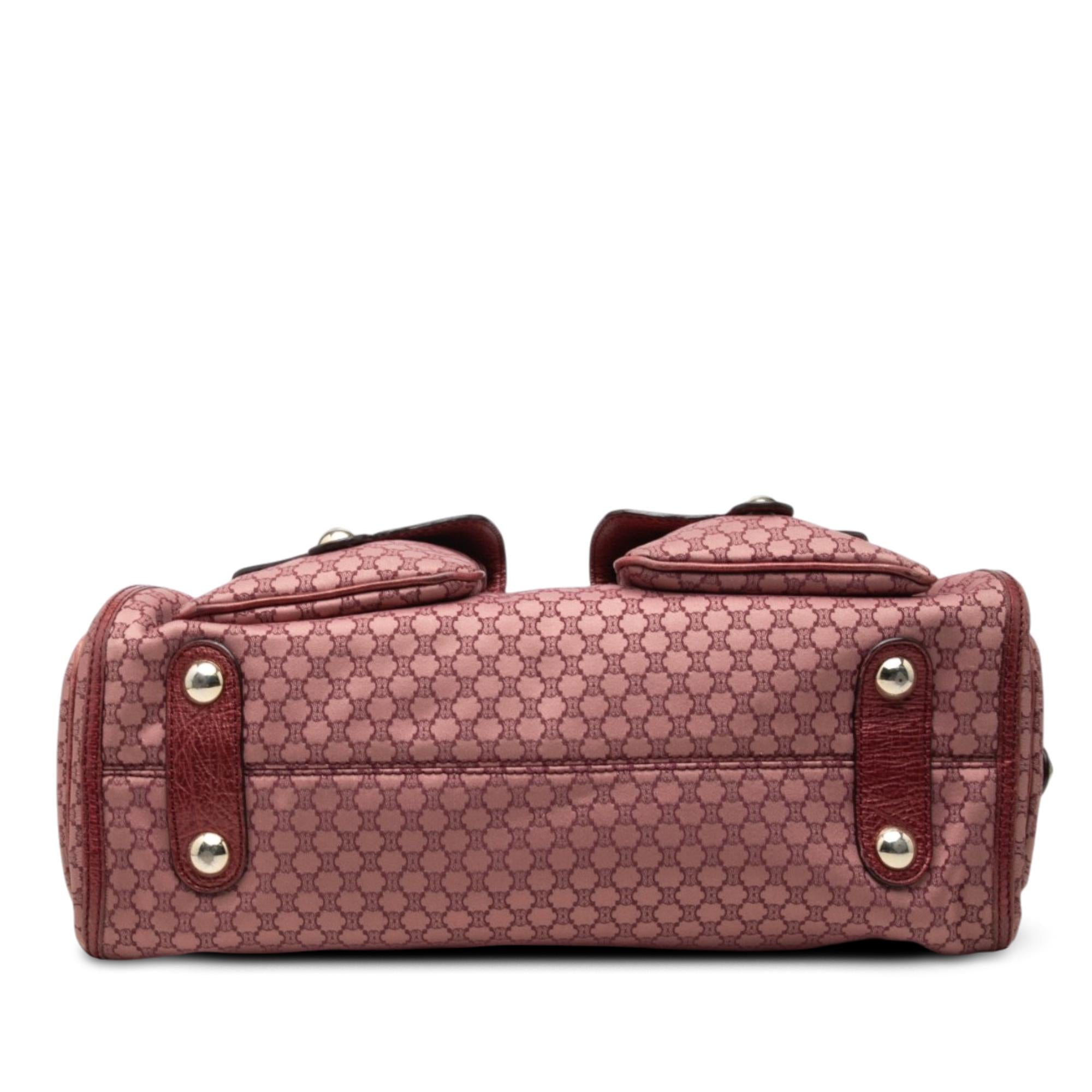 Celine Macadam Canvas Shoulder Bag