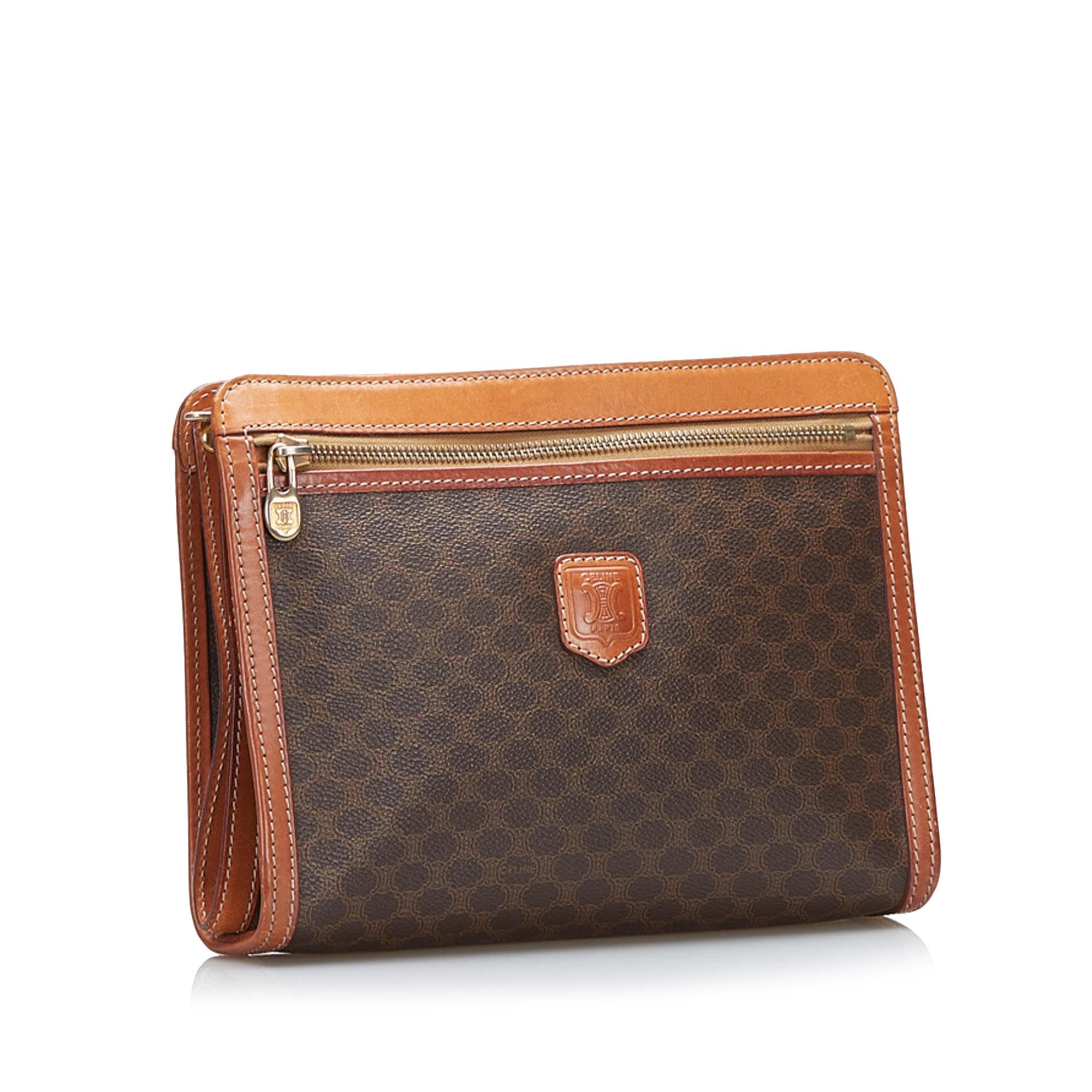 Celine Macadam Clutch (SHG-yvUutz)