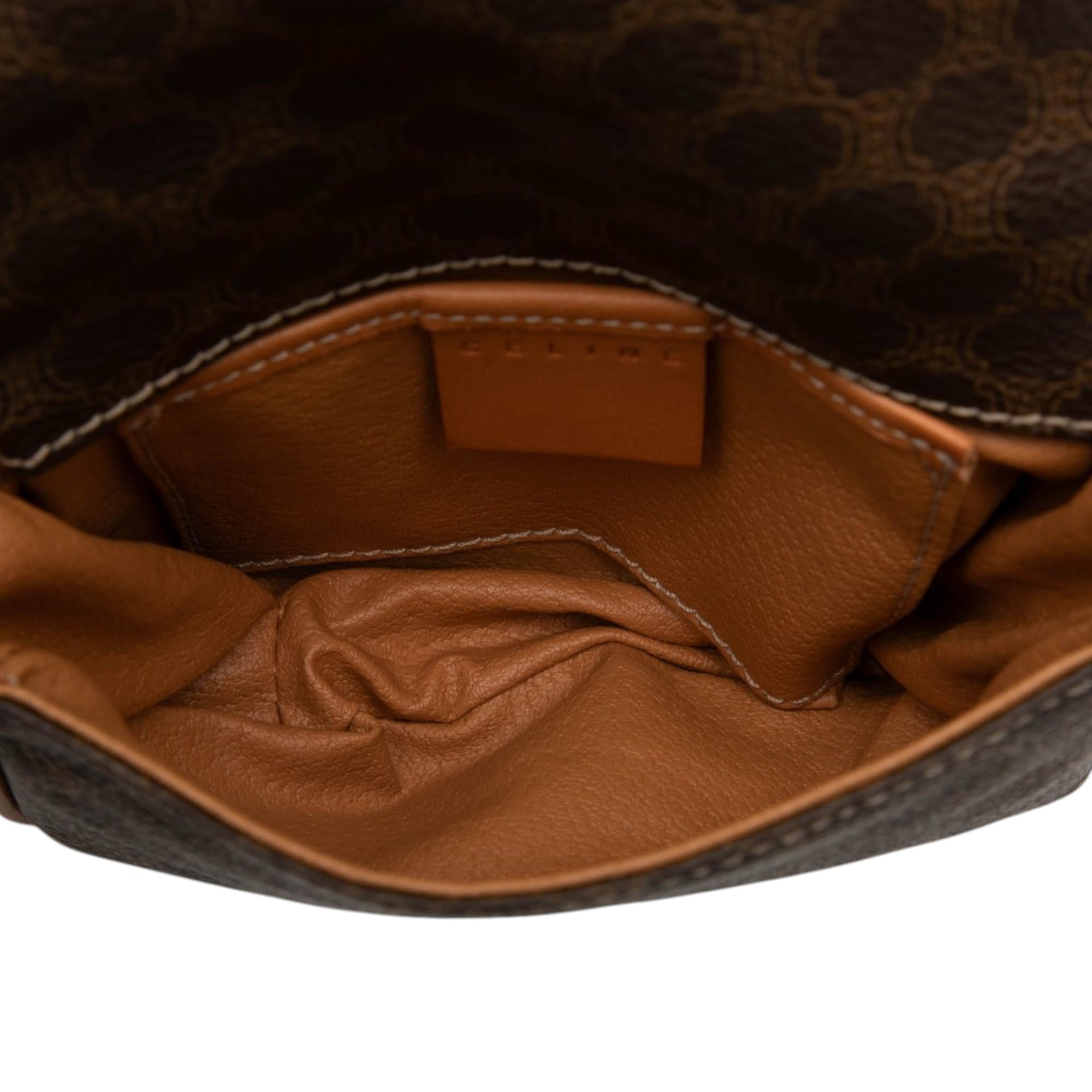 Celine Macadam Coated Canvas Belt Bag