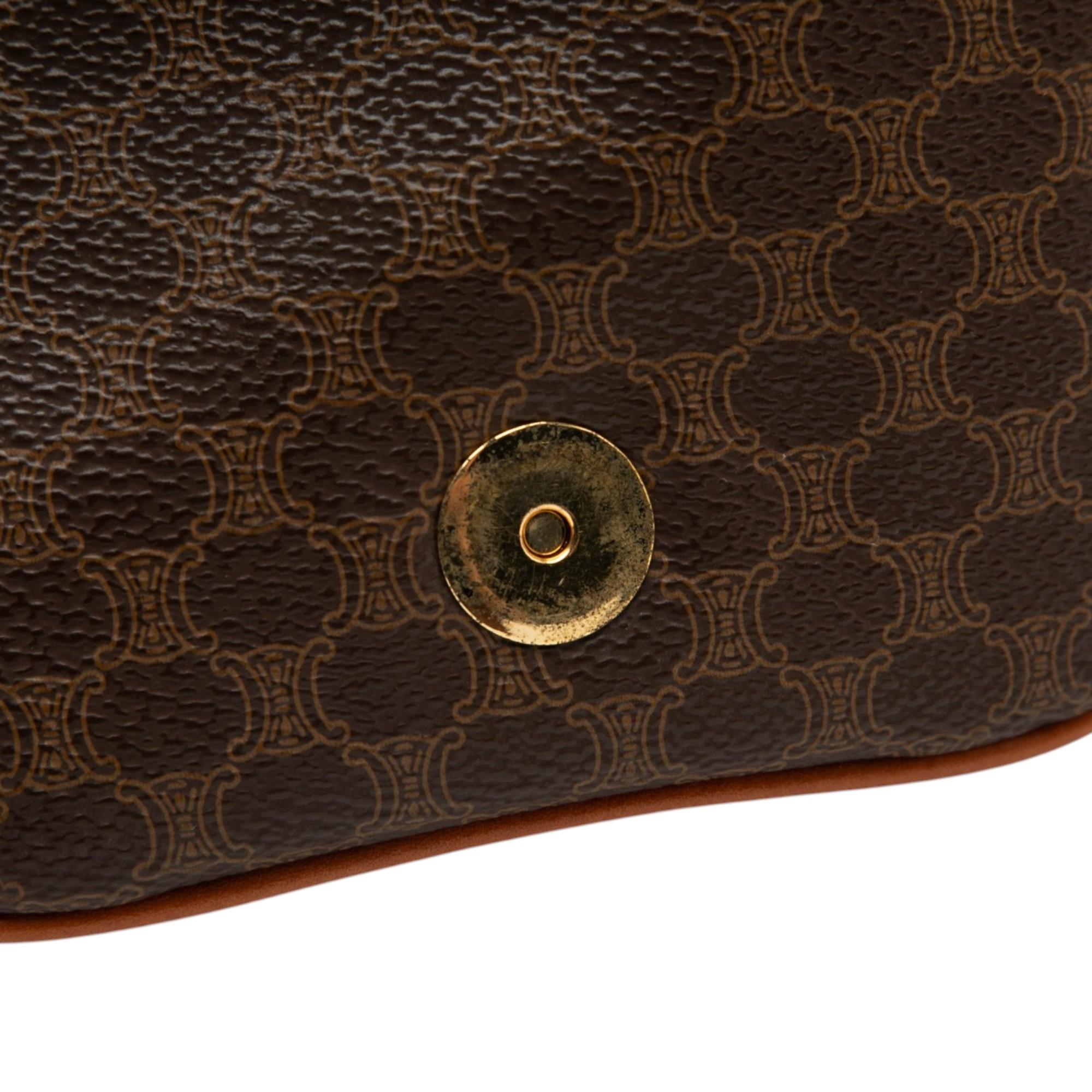 Celine Macadam Coated Canvas Belt Bag
