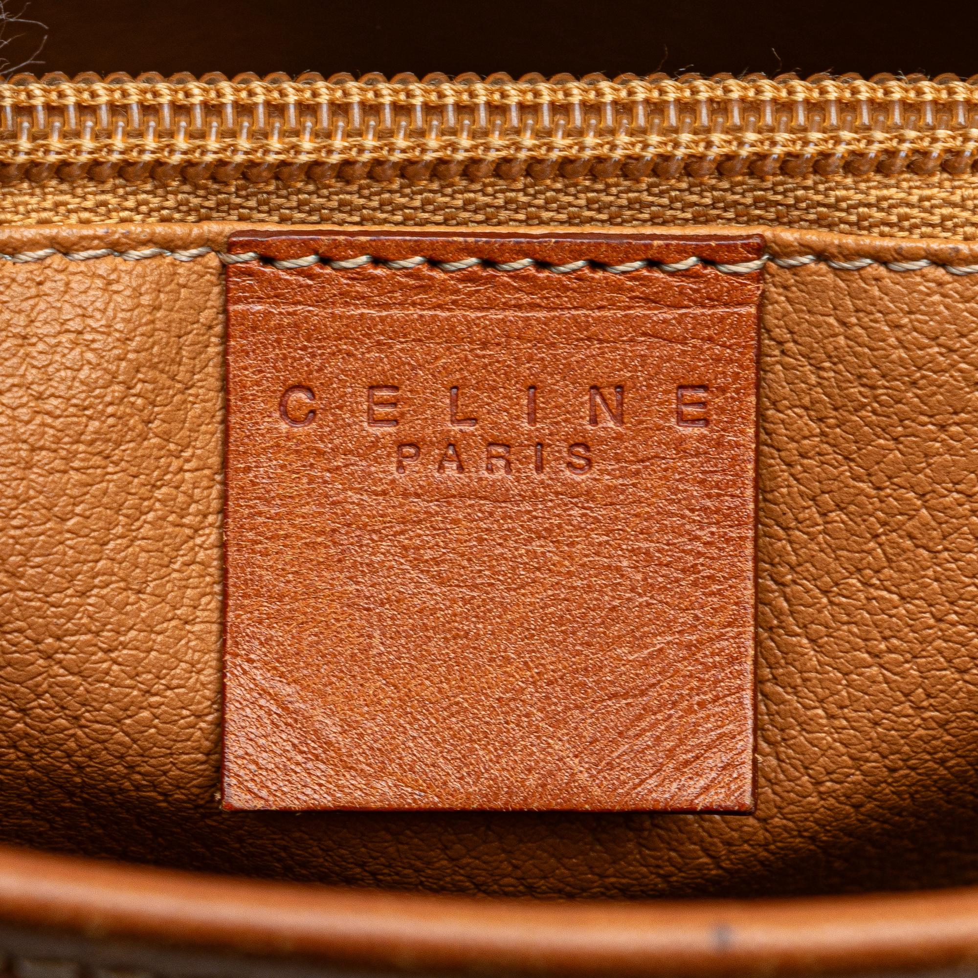 Celine Macadam Coated Canvas Tote (SHG-GrIG6D)