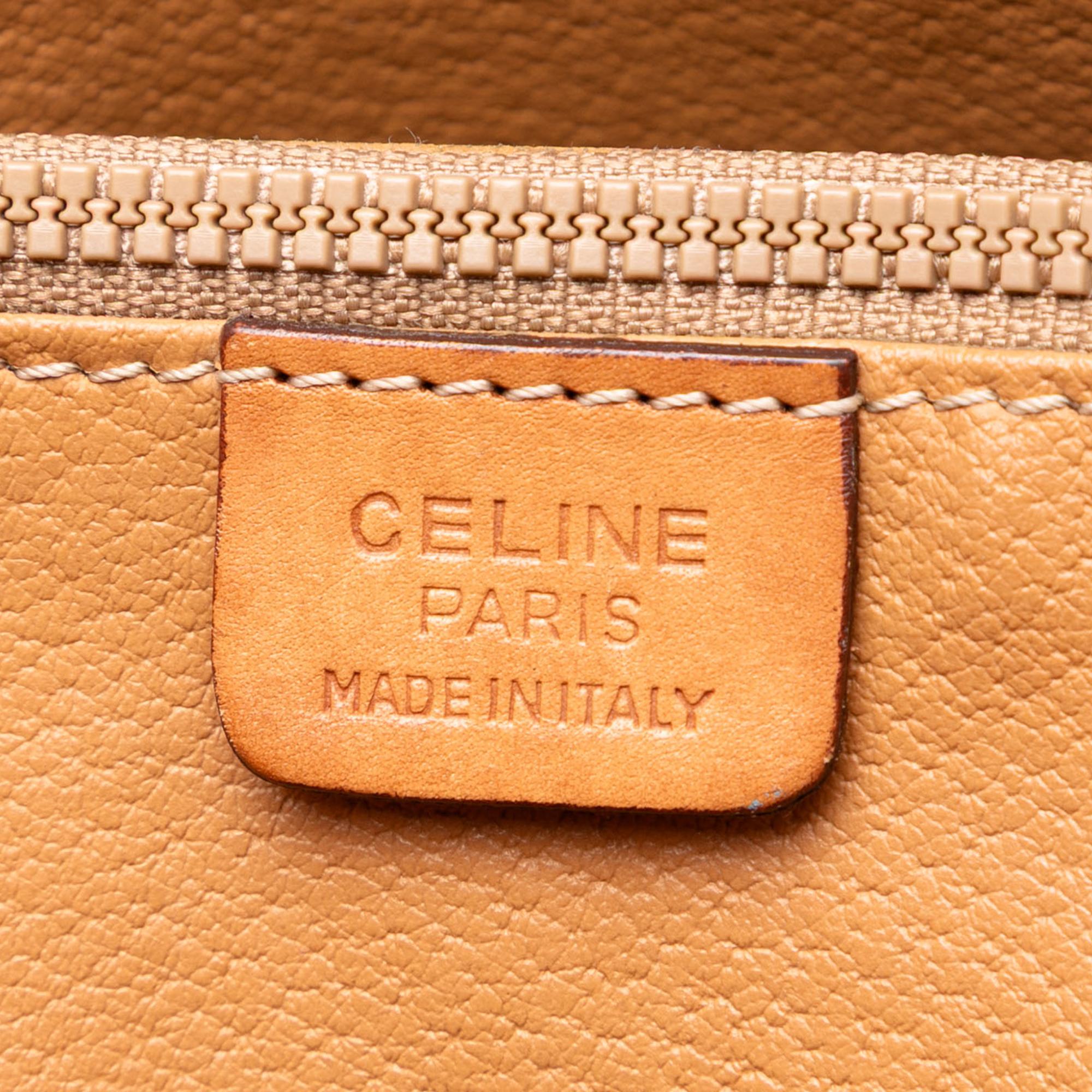 Celine Macadam Coated Canvas Tote