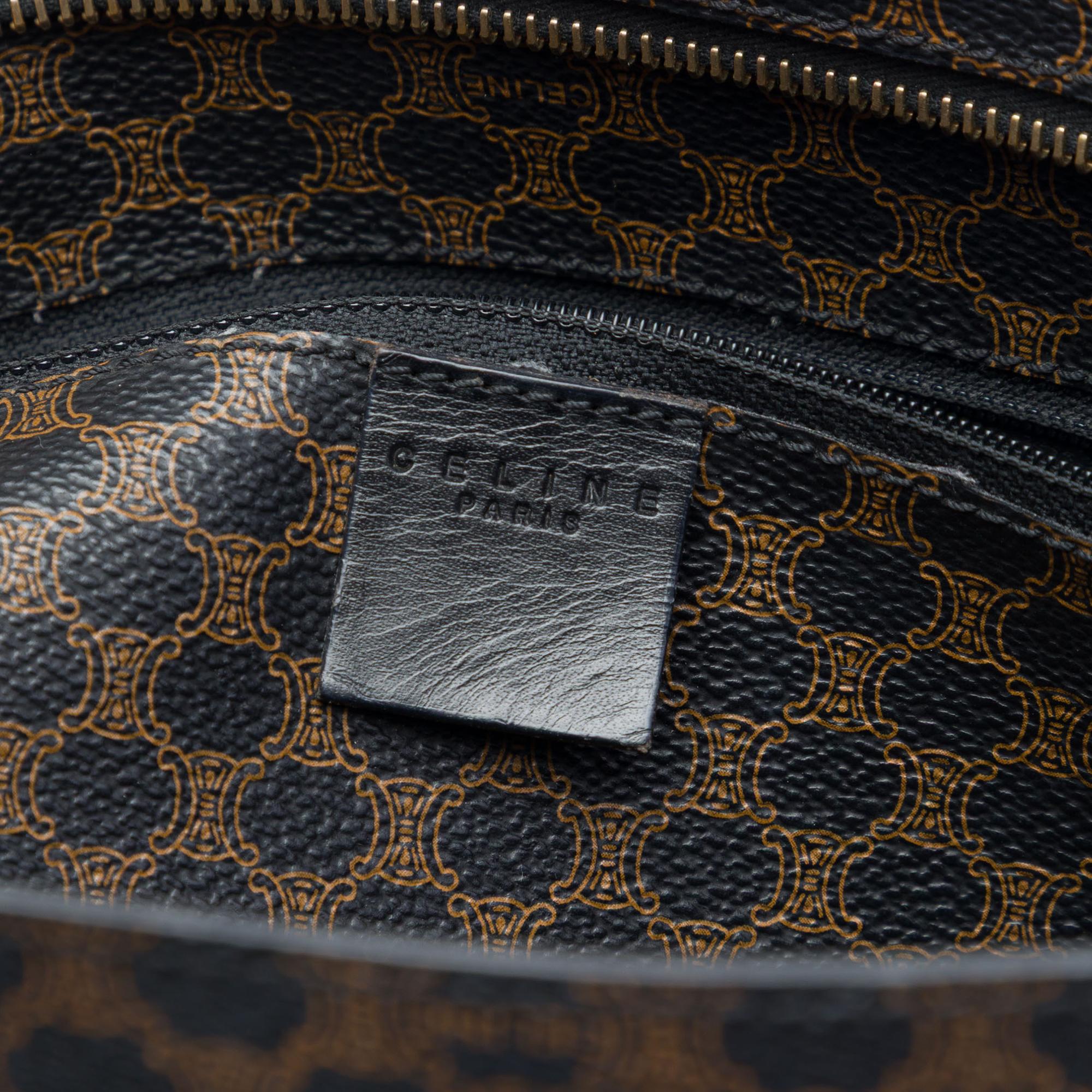 Celine Macadam Coated Canvas Tote