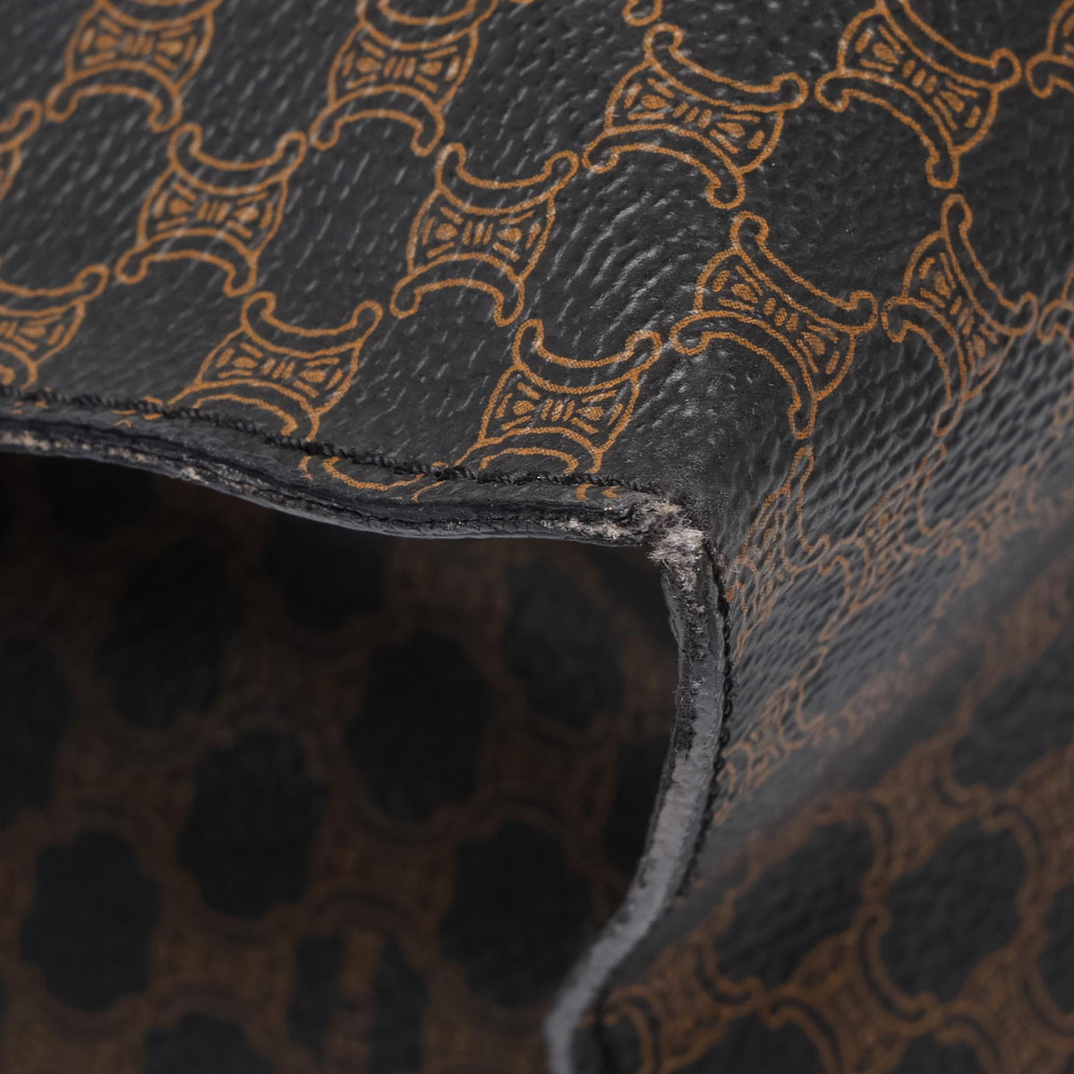 Celine Macadam Coated Canvas Tote