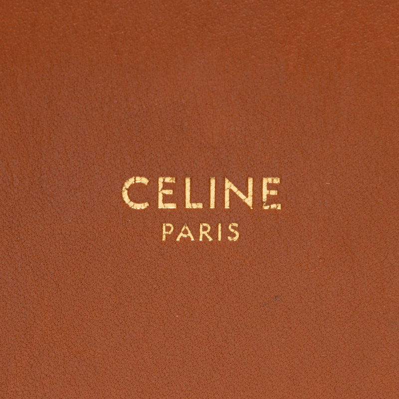 Celine Maillon Triomphe Canvas Vertical Cabas Small Tote (SHF-gxKukX)