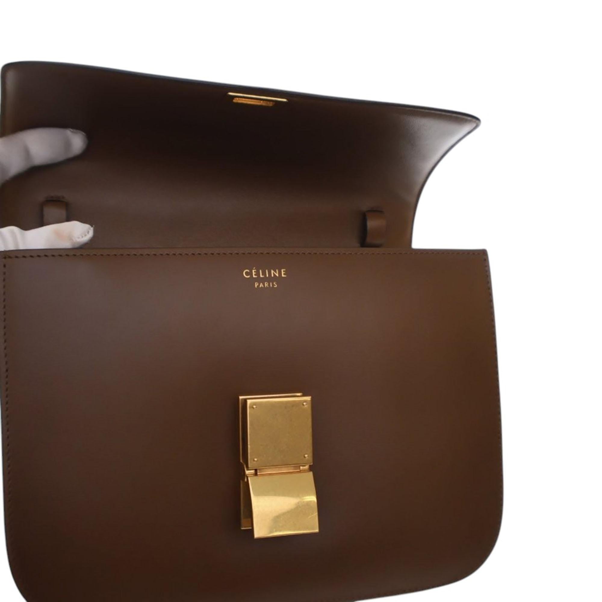 Celine Medium Calfskin Classic Box