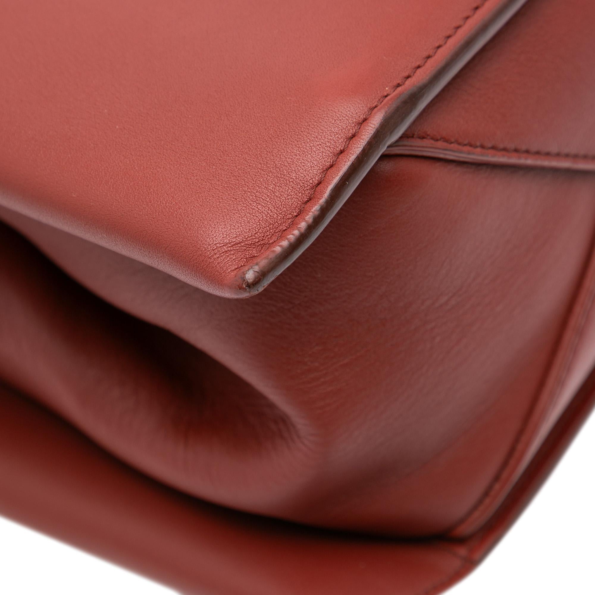 Celine Medium Calfskin Trifold Tote