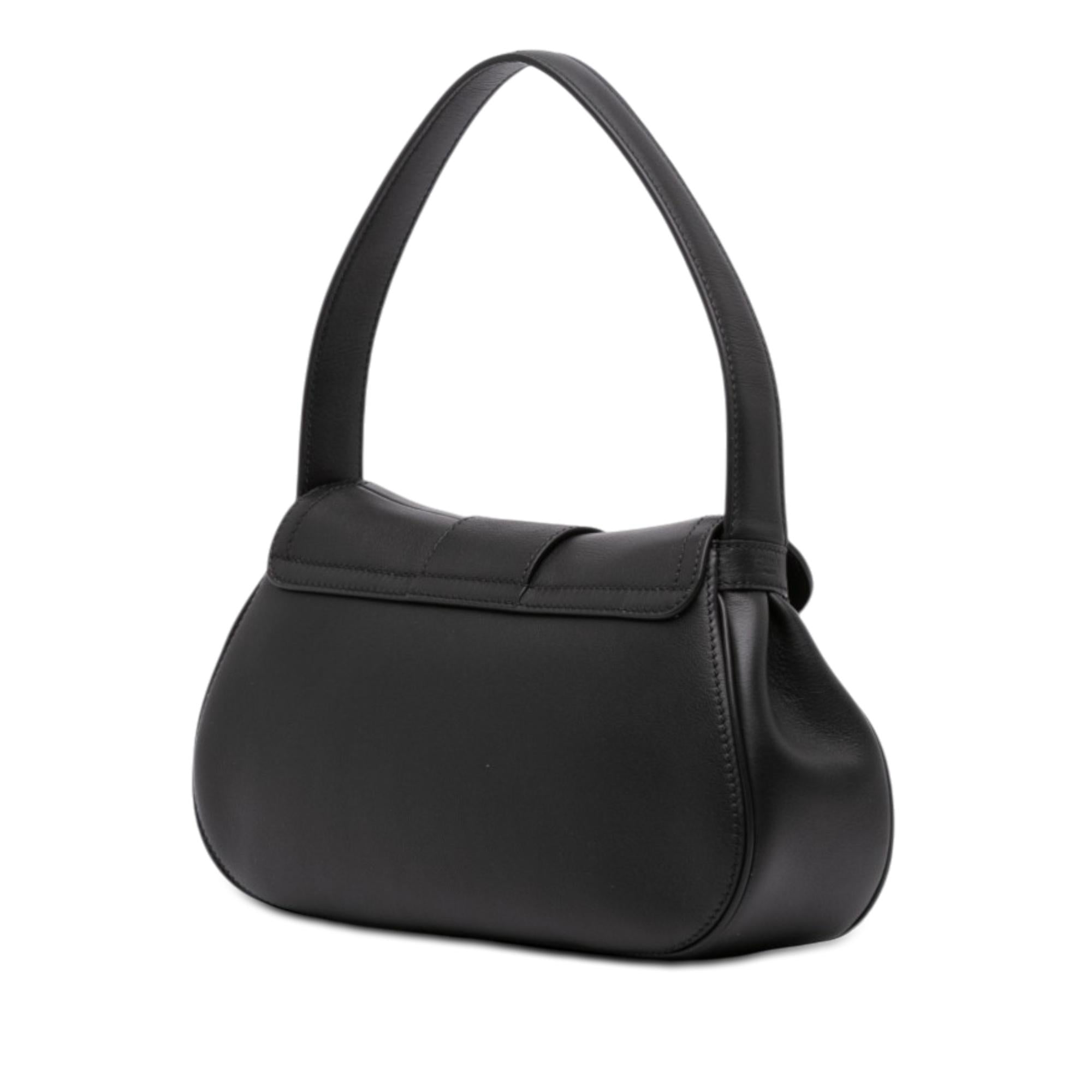 Celine Medium Calfskin Triomphe Polly Shoulder Bag