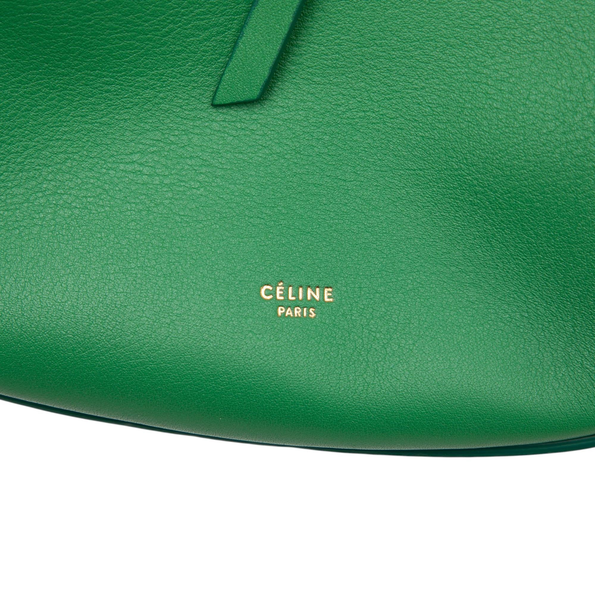 Celine Medium Calfskin Trotteur Hobo
