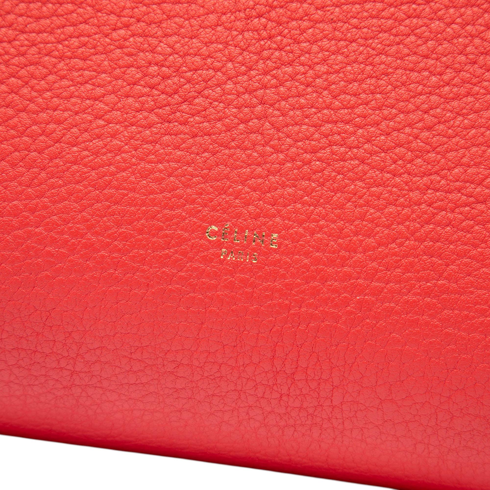 Celine Medium Grained Calfskin Tie Knot Tote