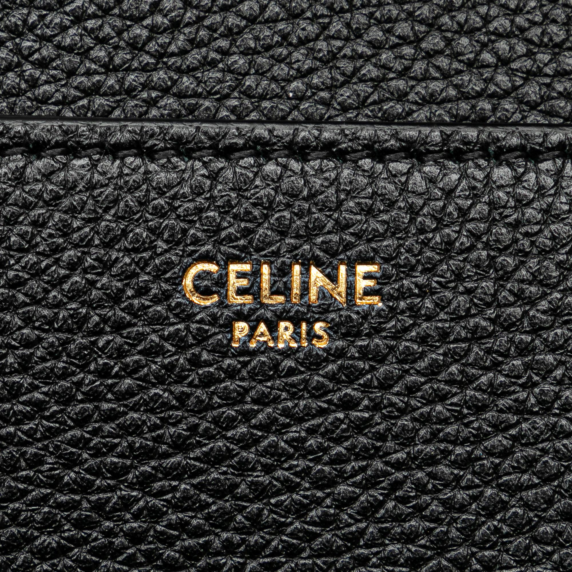 Celine Medium Leather Besace 16 Crossbody (SHG-TJFgph)
