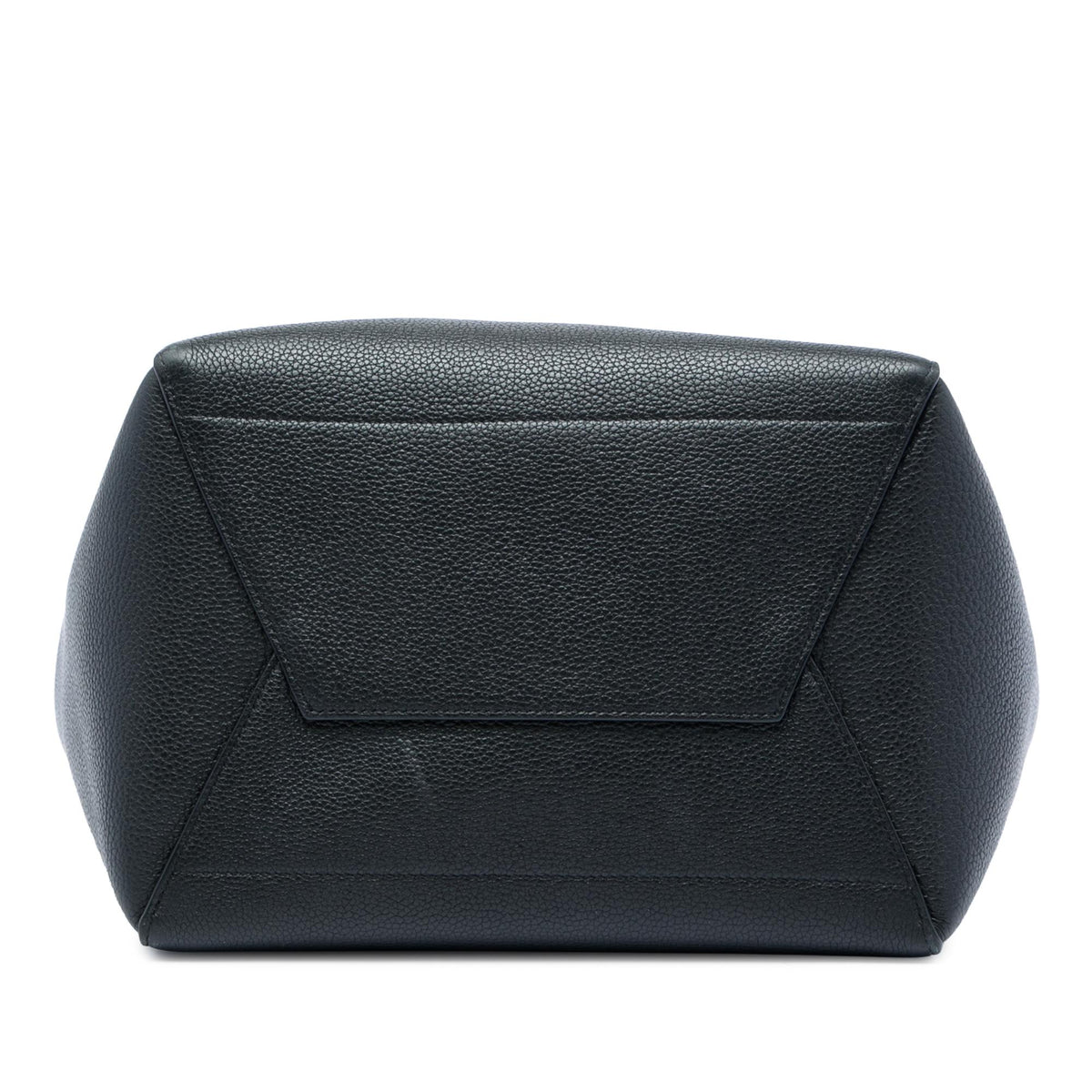 Celine Medium Leather Seau Sangle Bucket Bag