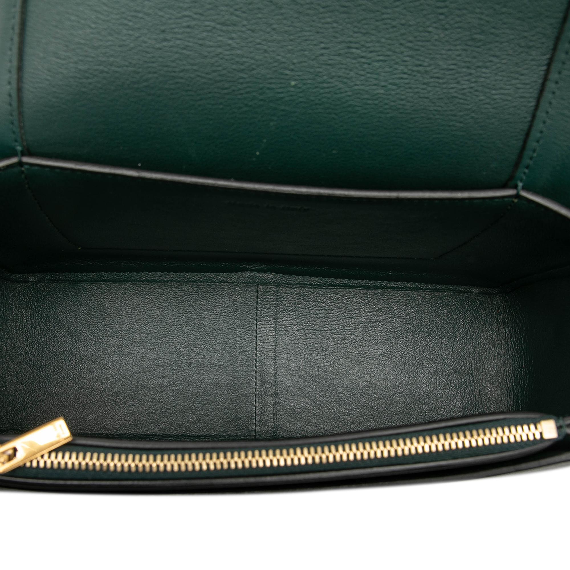 Celine Medium Shiny Smooth Calfskin Frame Shoulder Bag
