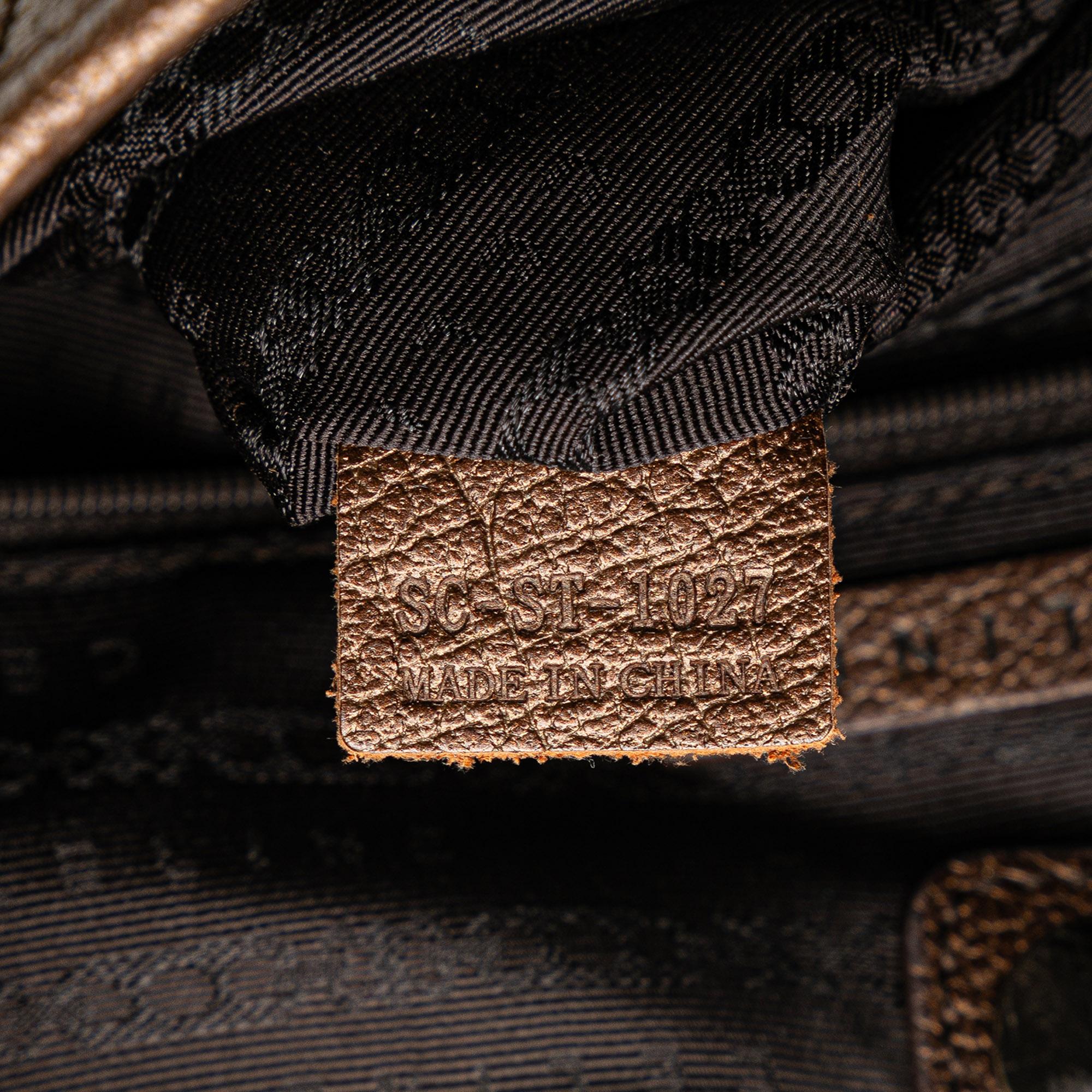 Celine Metallic Leather Hobo (SHG-cobfE9)